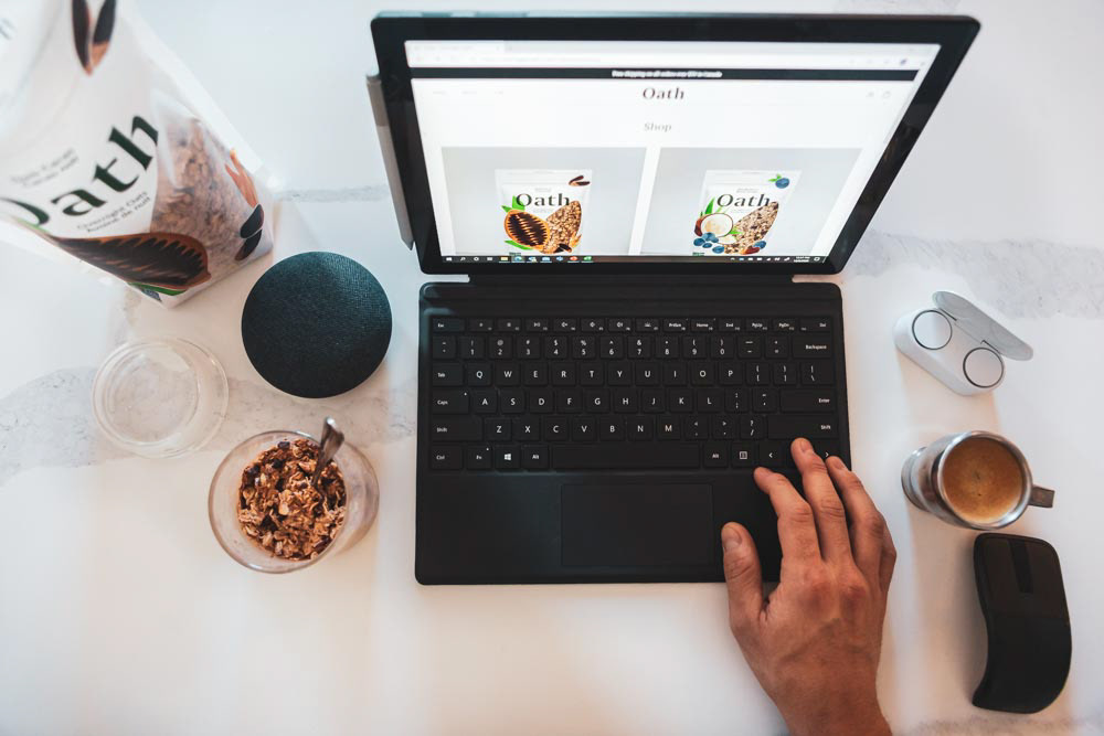 Social Media Photography - Oatmeal