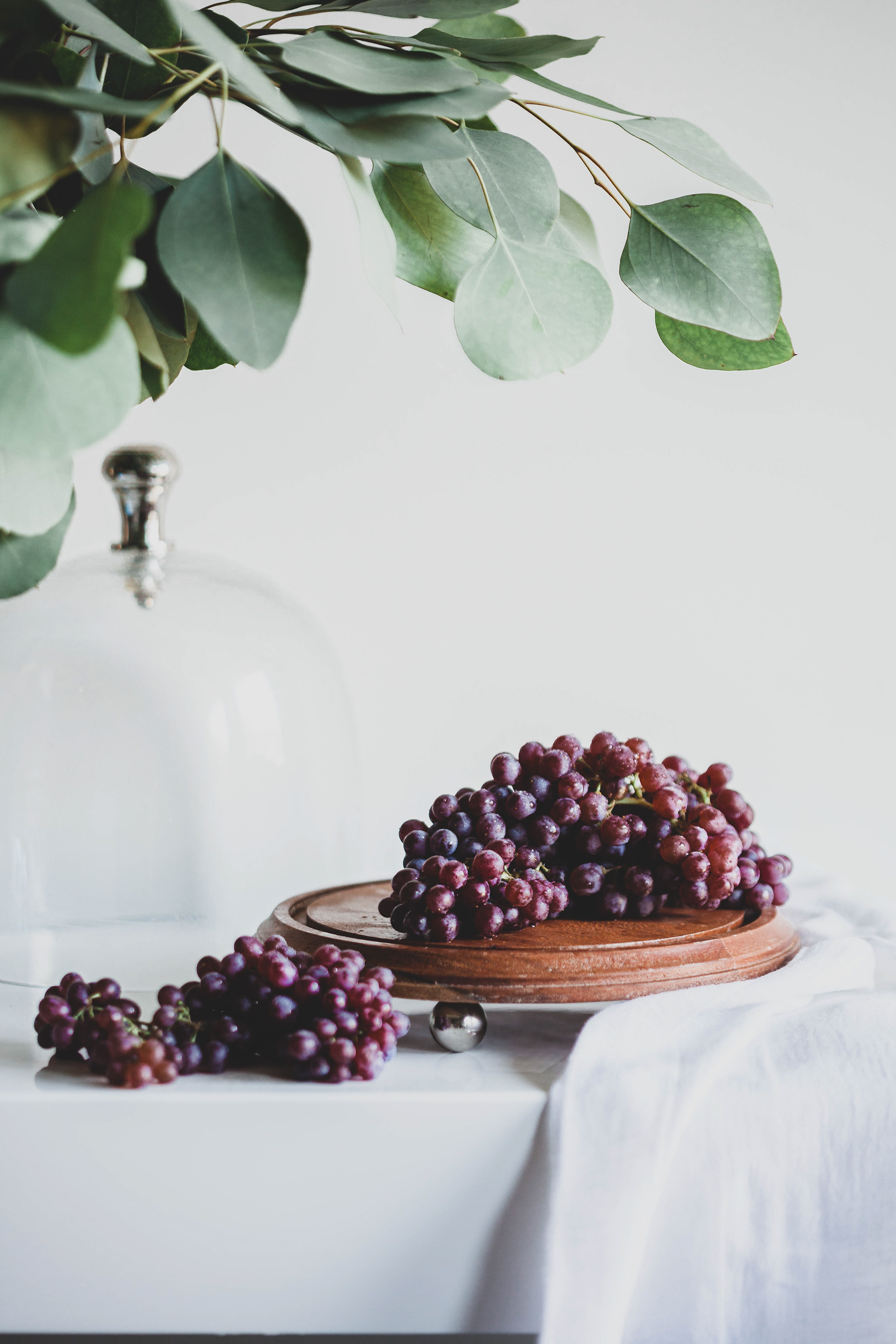 Still life photography - gourmet grapes