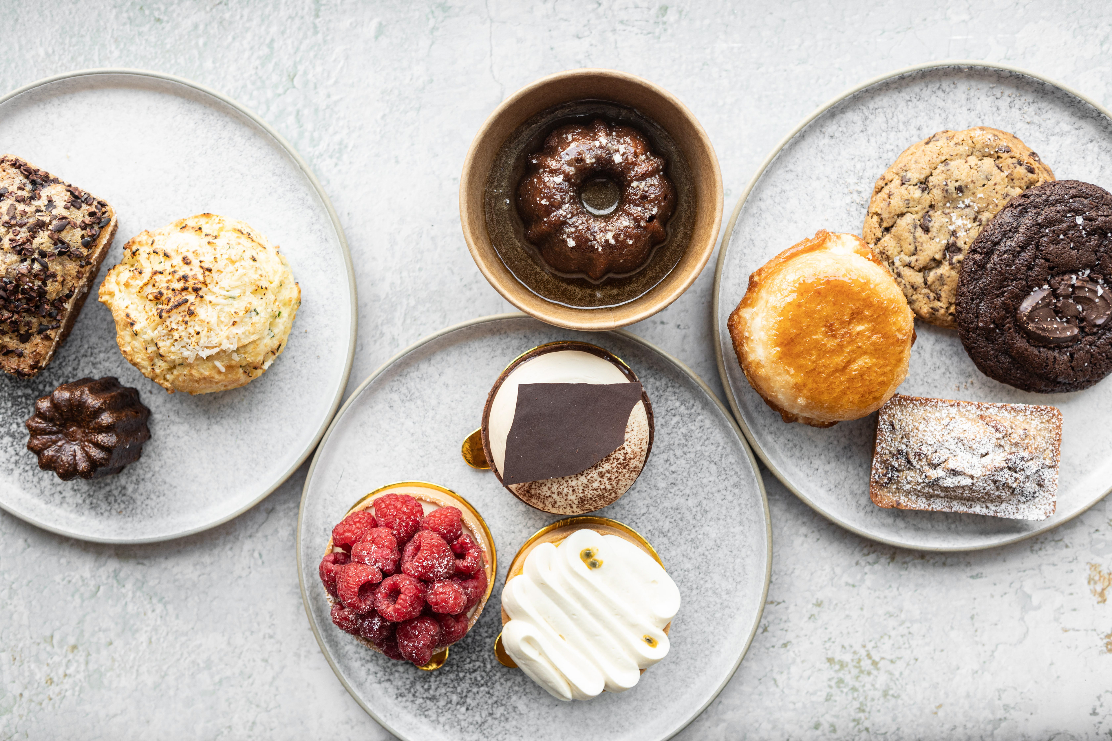 Toronto food photography - assortment of desserts