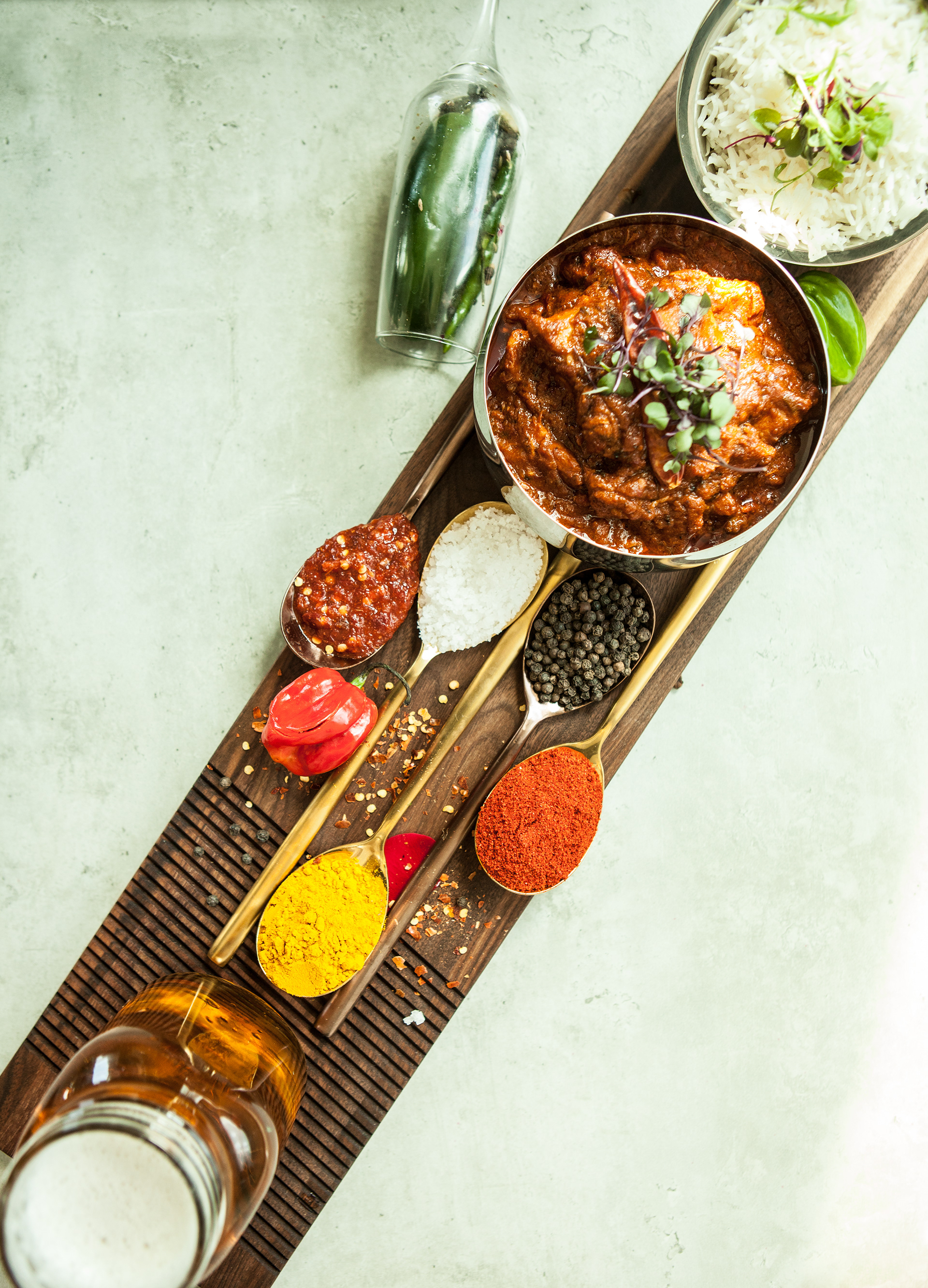 Indian Food Restaurant Photography