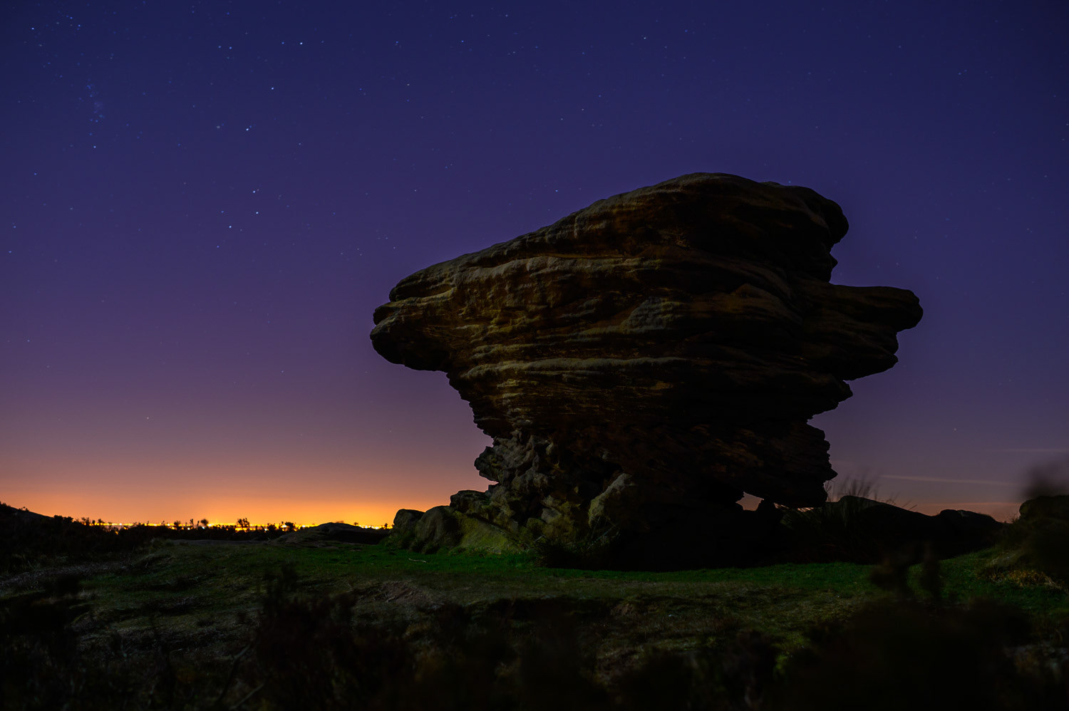 The Ox Stones, Burbage Moor (near Ringinglow, Sheffield), The Peak District, England