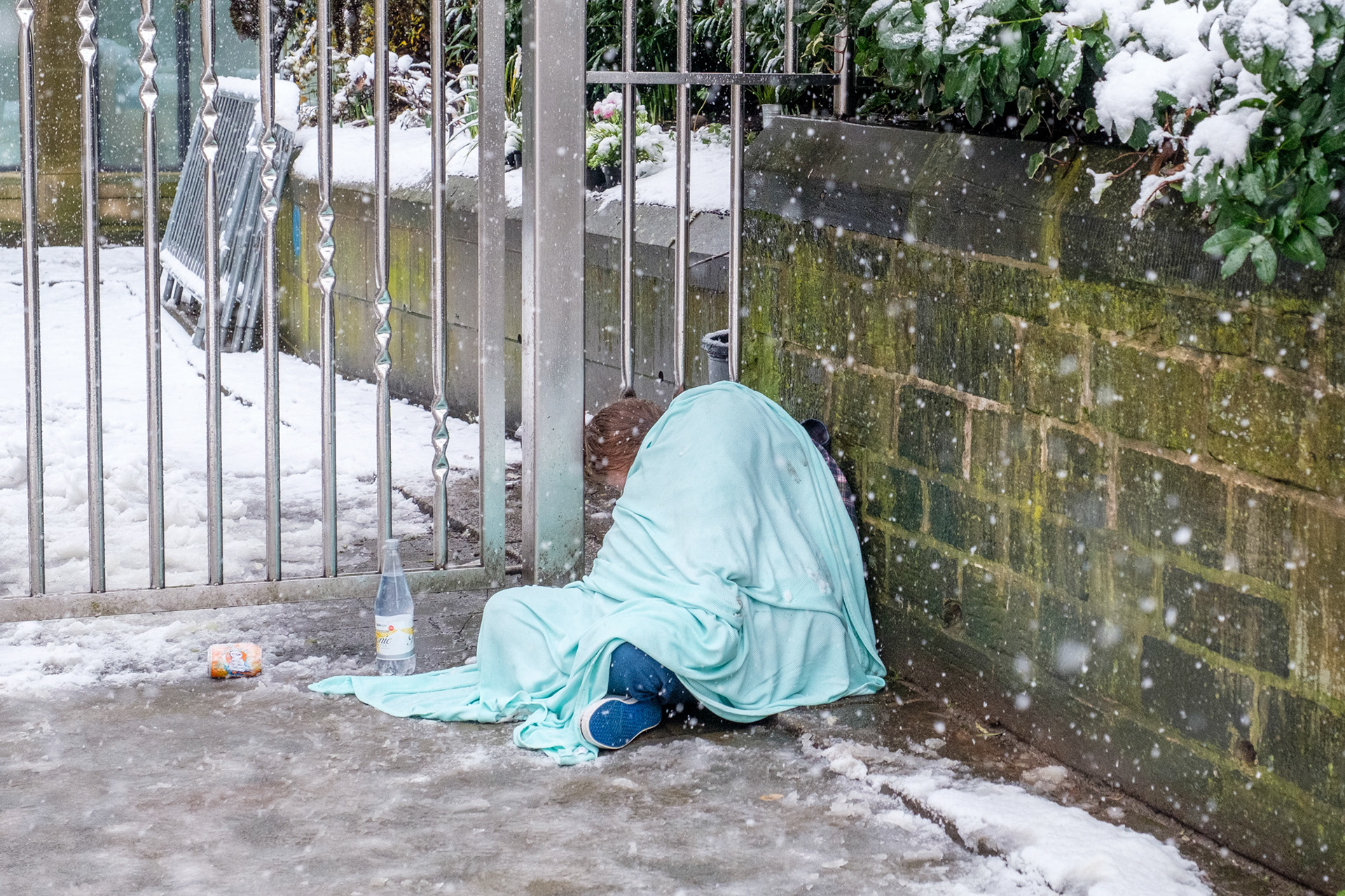 Someone collapsed outside the Archer Project, Sheffield
