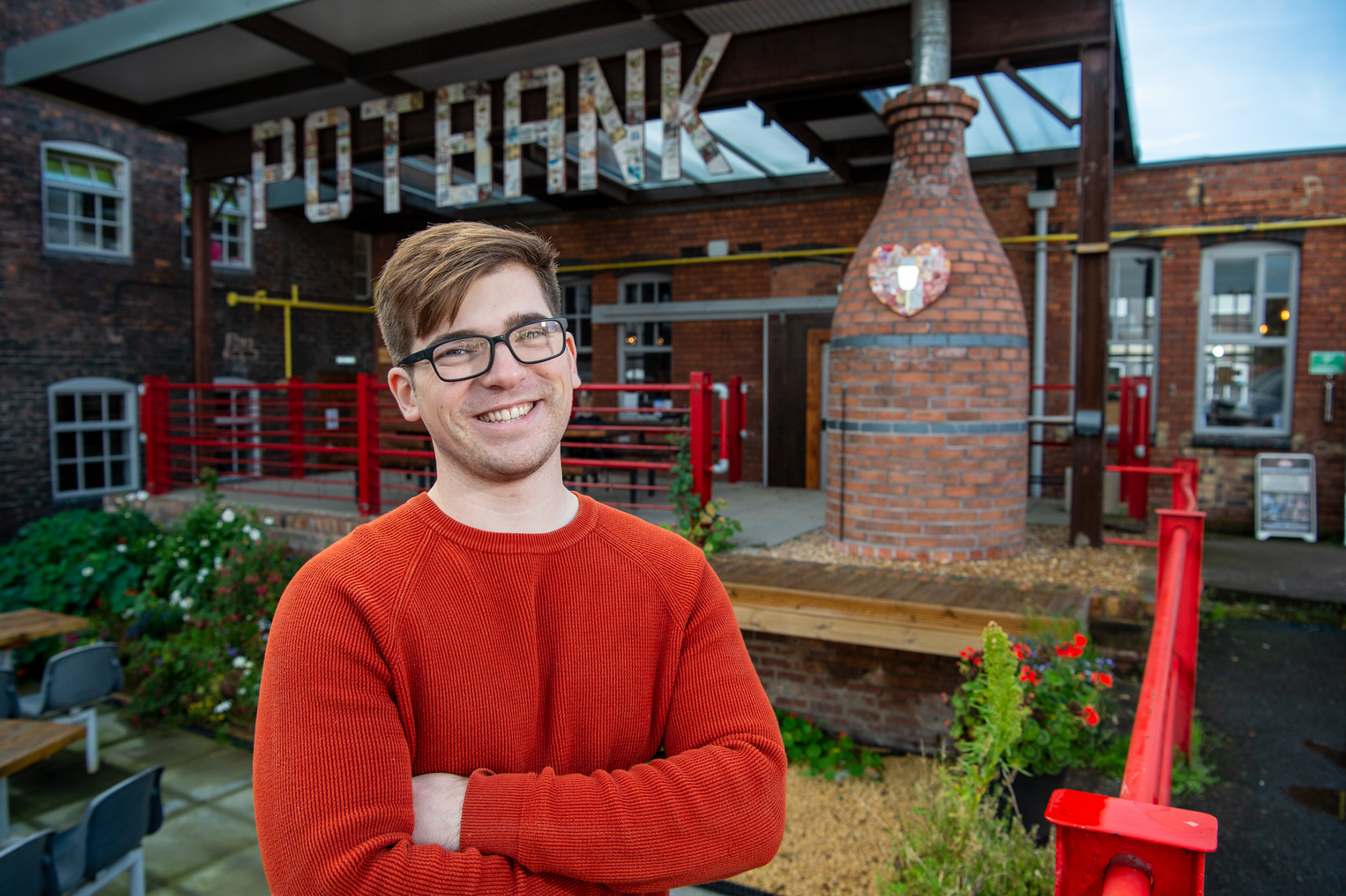 Ashley Booth, Project manager at Spode Works, Stoke on Trent