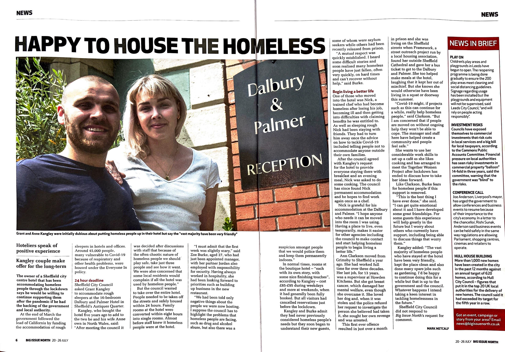 Big Issue (North) 20th July 2020