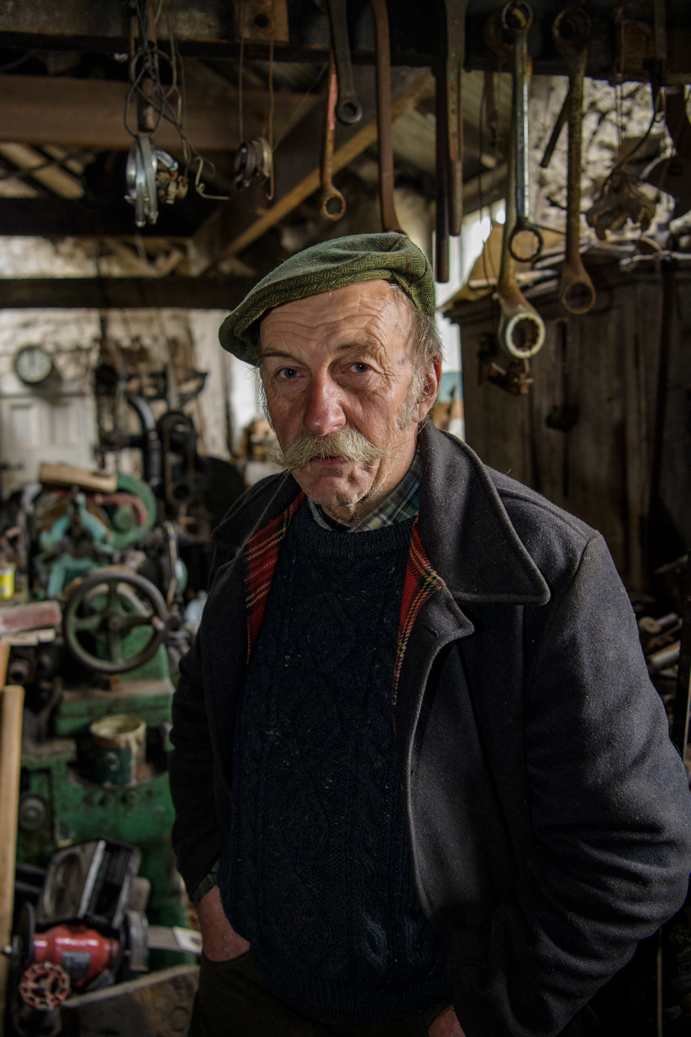 Ian Hartland is the owner and chairman of the Vintage Excavator Trust, at the Threlkeld Quarry and Mining Museum