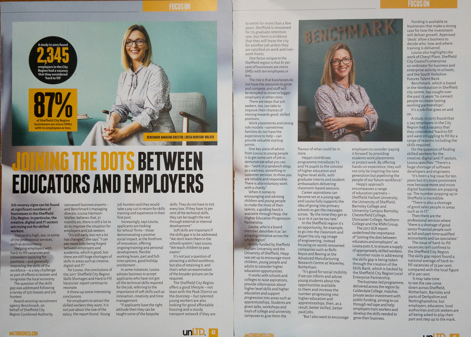 Unltd magazine, July 2019