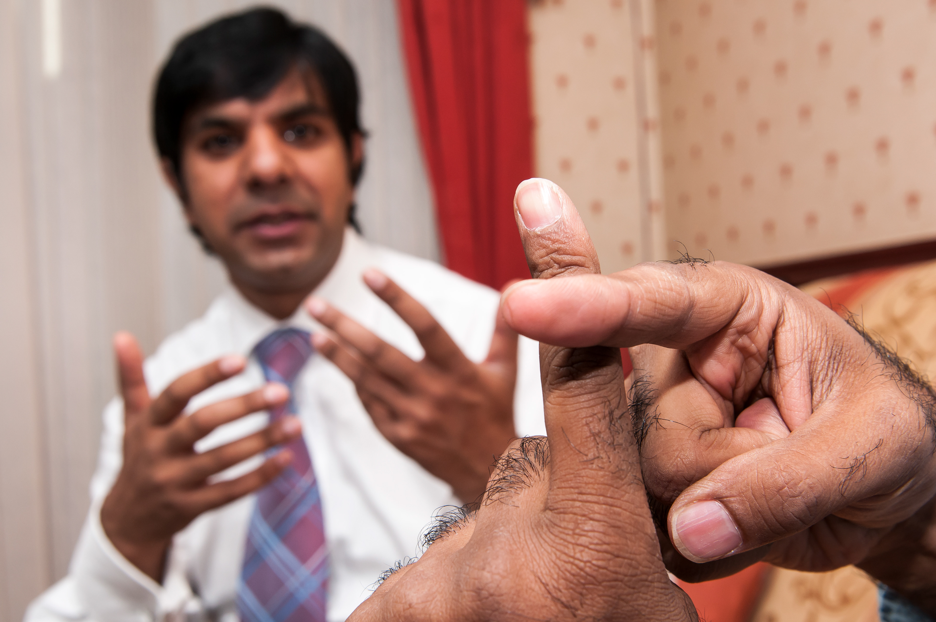 Home visit, Action on Hearing Loss