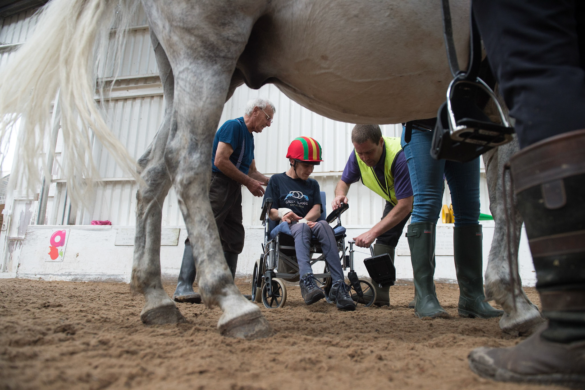 Horse riding activity, Disability Action Yorkshire