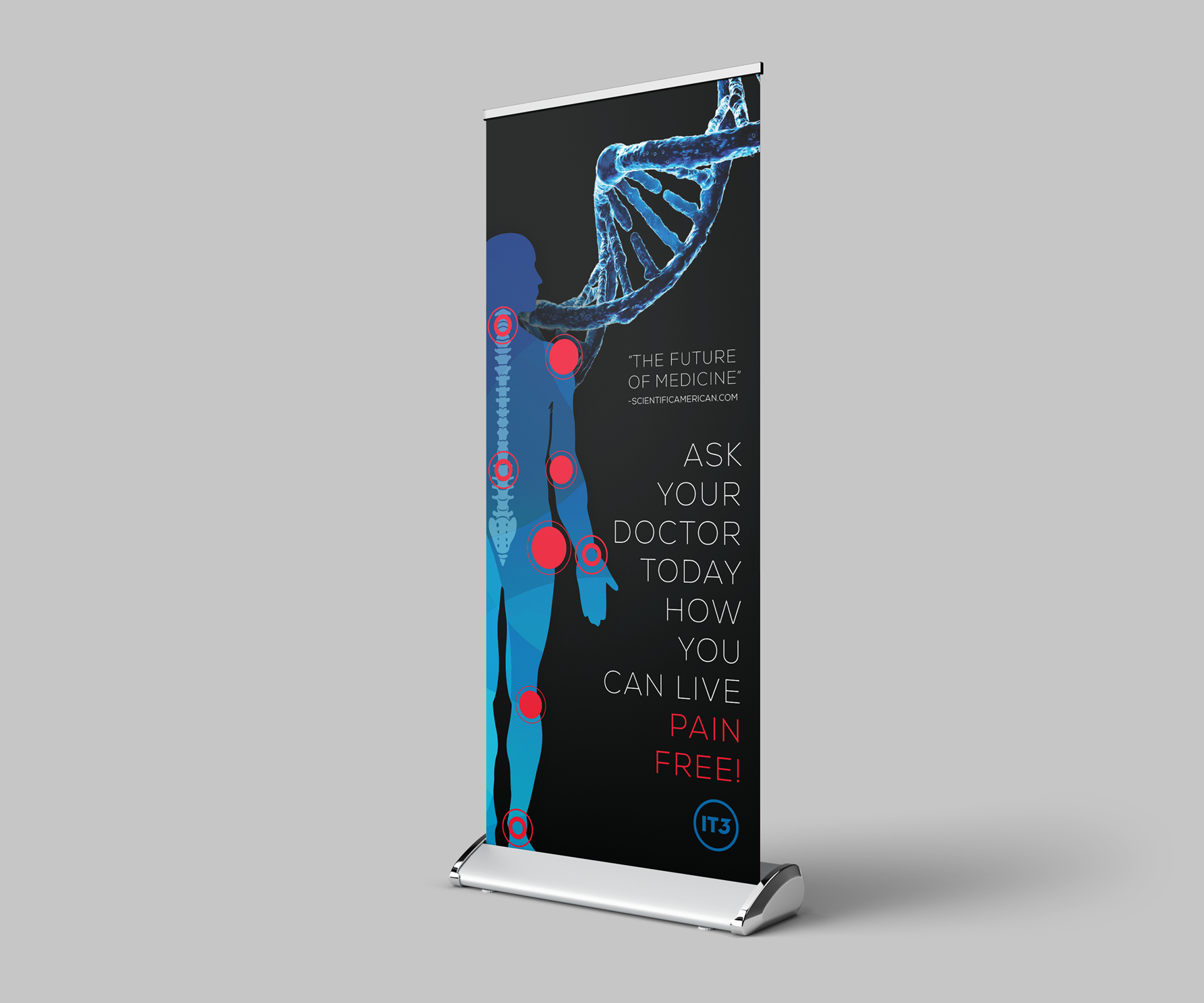 Healthcare informational banner