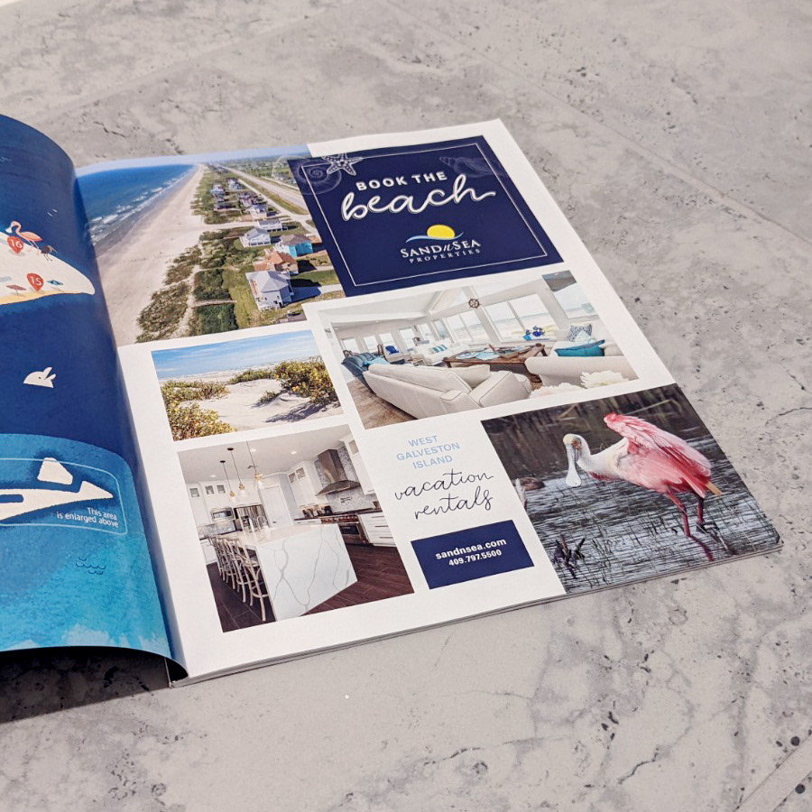 Sand `N Sea ad (full page) for Island Soul magazine