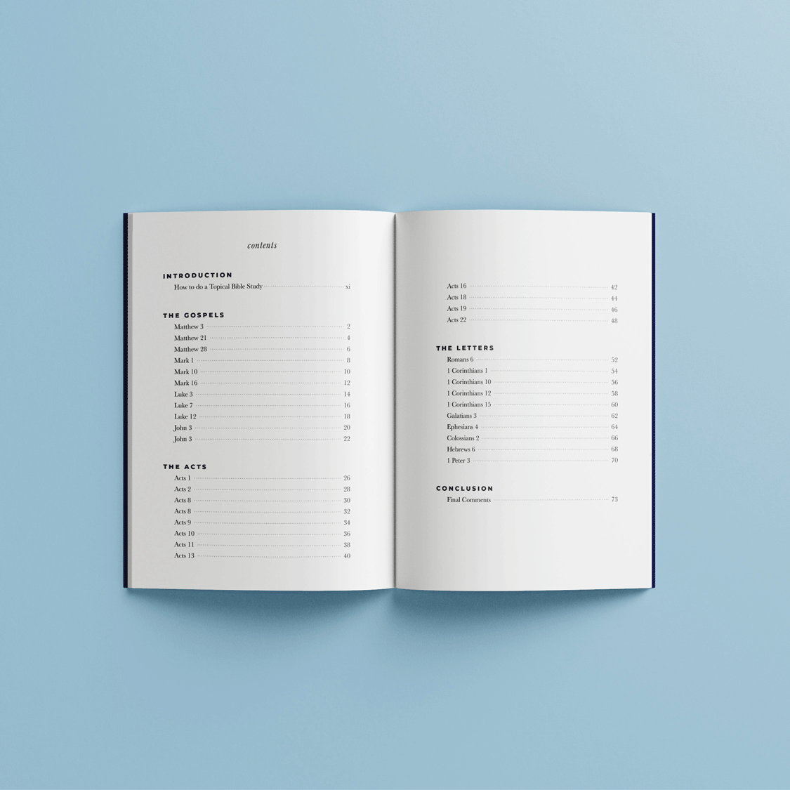 Christian study guide