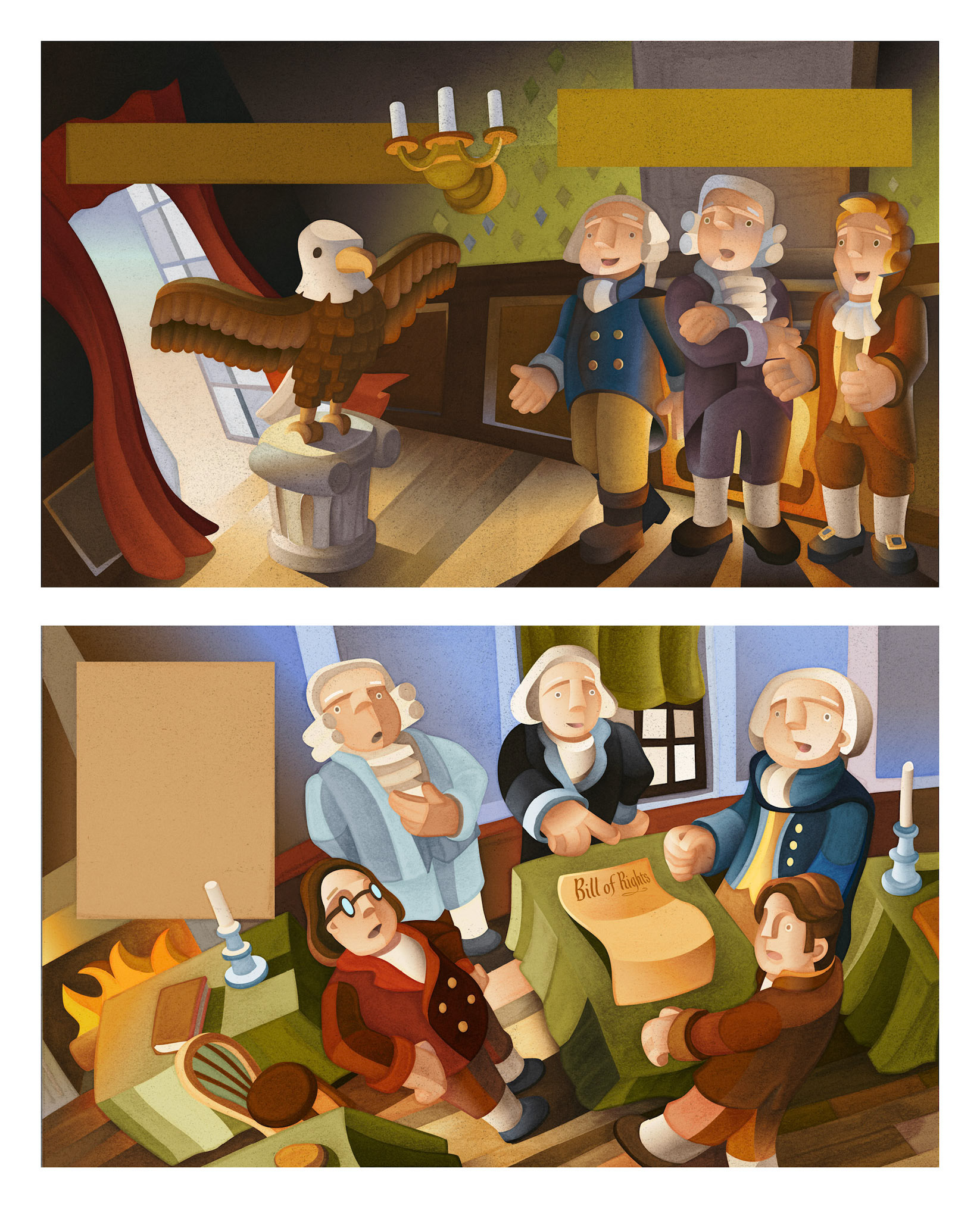 Selections from 'American Symbol' series.