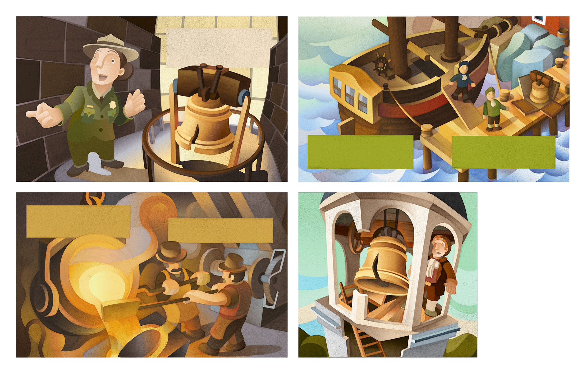 The Liberty Bell - 'American Symbol' series.