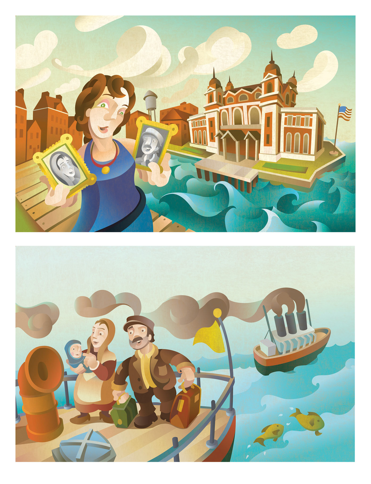 Selections from 'American Symbol' Series.