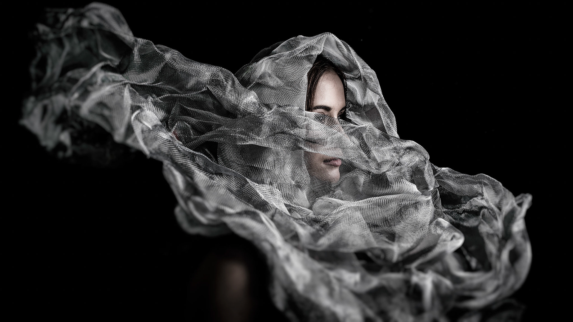 One more from my screen series with @emily.marie.anderson The entire process will be on AdoramaTV next week. #screen #studio #metal #texture