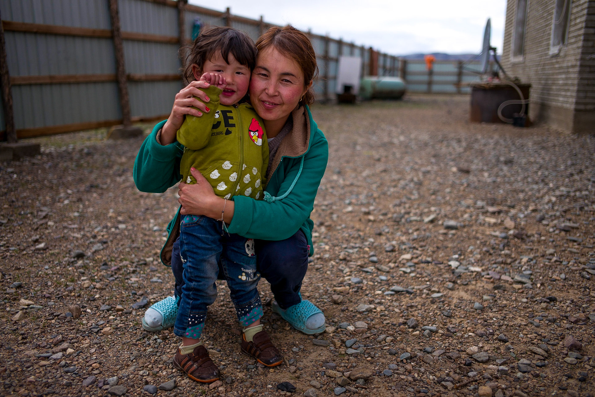 Mongolia: 2017. After spending a few frigid nights sleeping in a tent, a family invited me to stay with them in their house.  This family was very nice, always happy, and I am grateful for thier kindness.