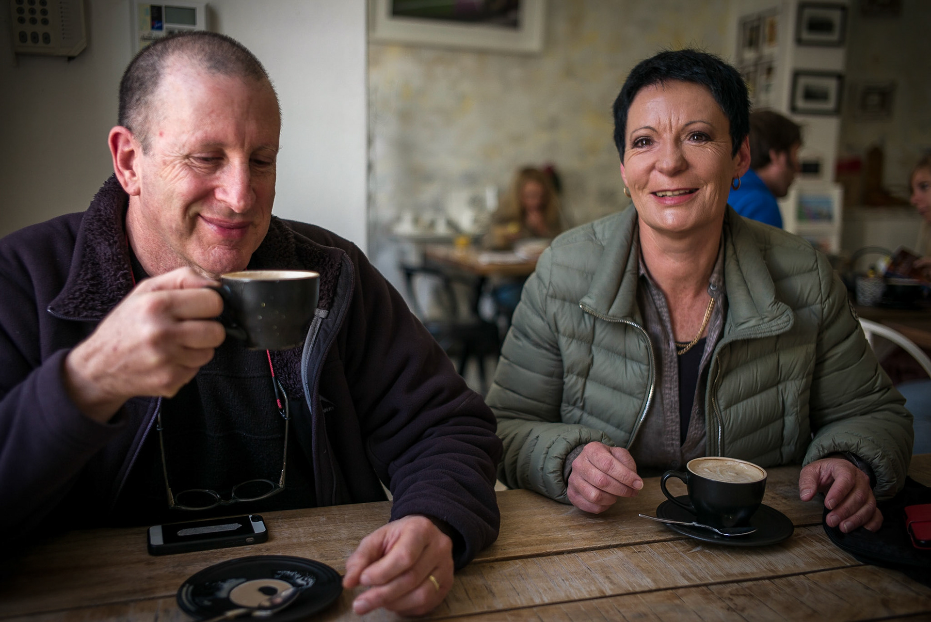 Two of my favorite people in South Africa, Eric Miller and Elsa Hoffmann @phototours_elsa. You can read about my adventures with them here: http://www.markonabike.com/2016/10/visiting-langa-township-meeting-a-legend/