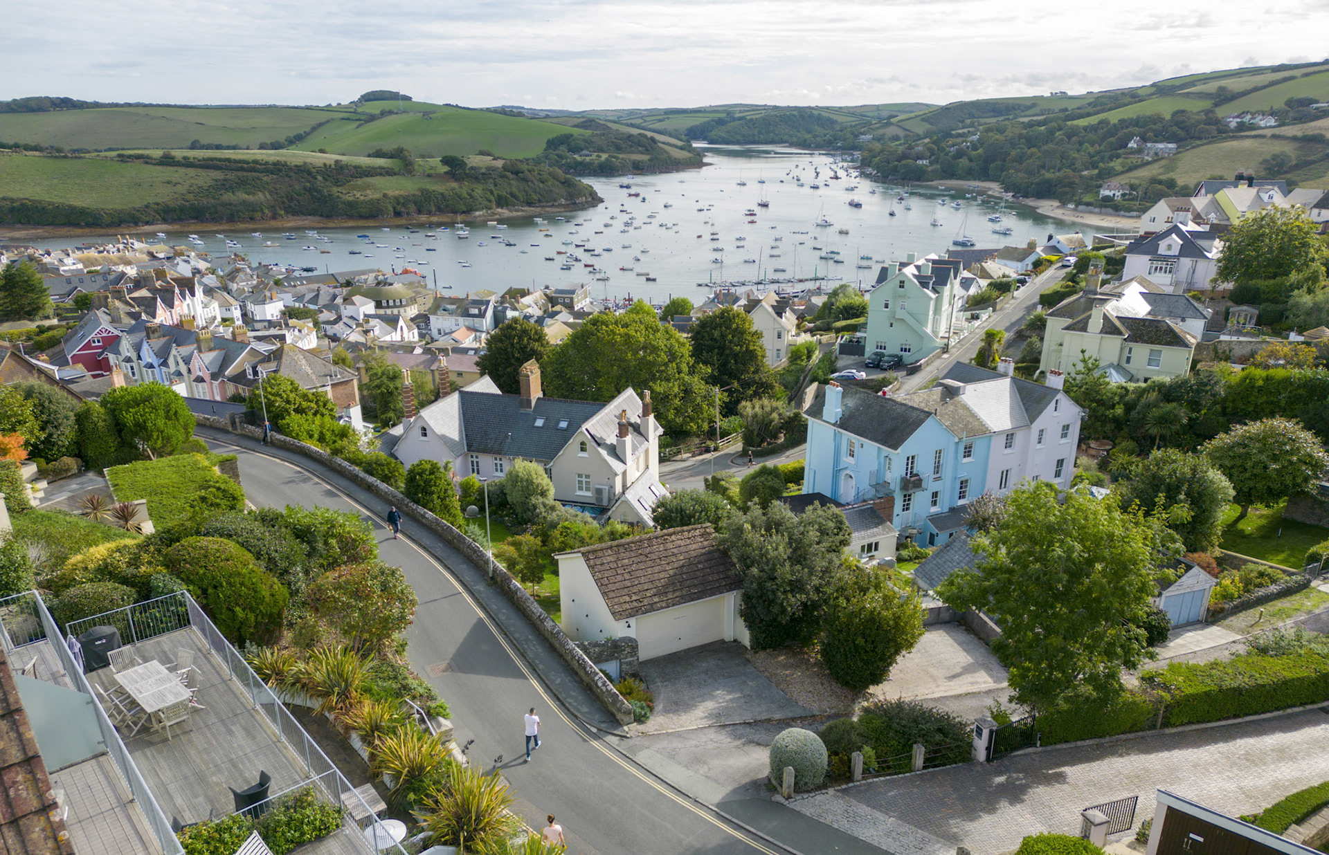 Drone footage in Salcombe