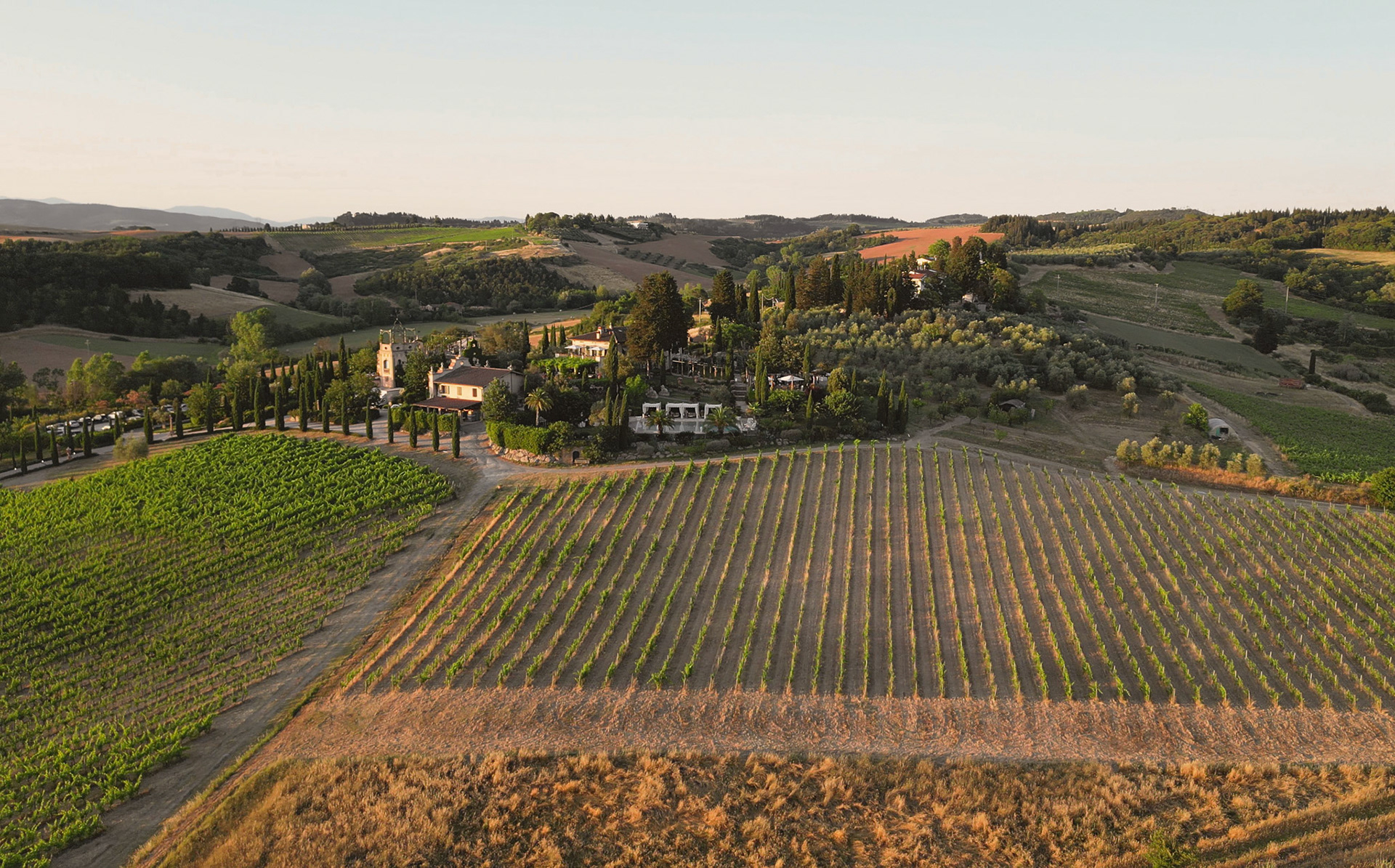Drone footage for an Italian wedding