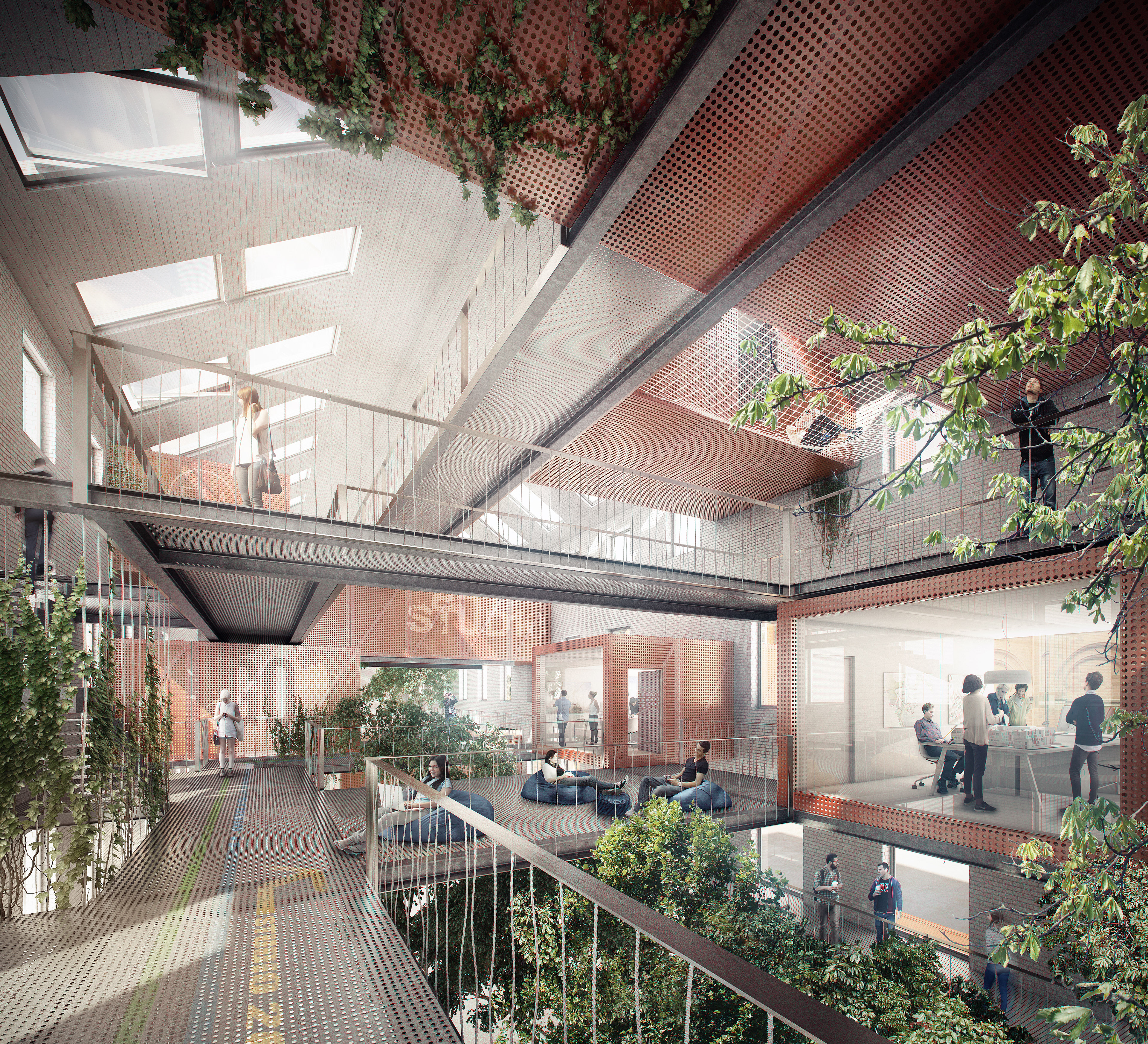 Fakro Competition, Creative working units, London, UK