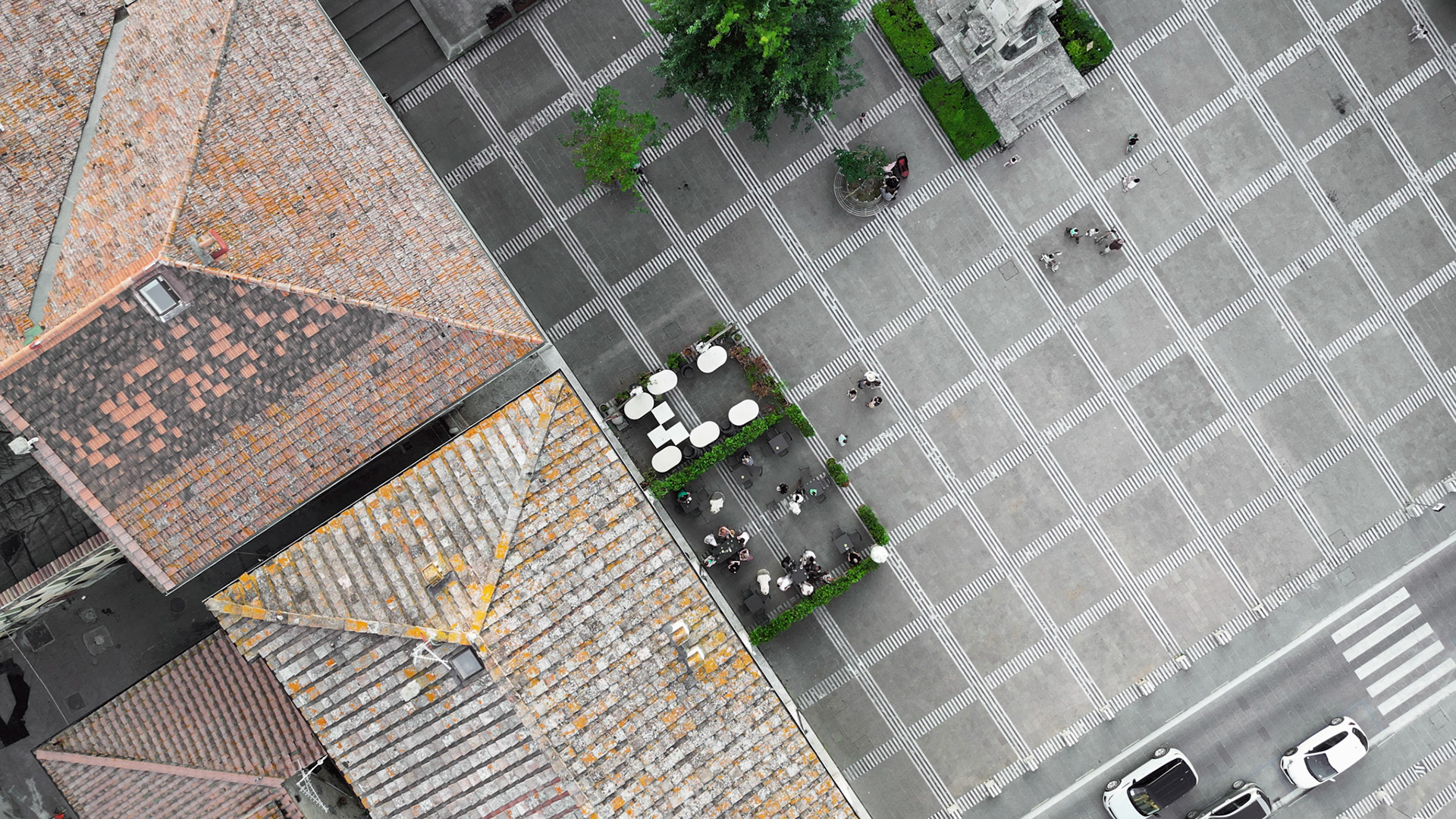 Drone footage for an Italian wedding