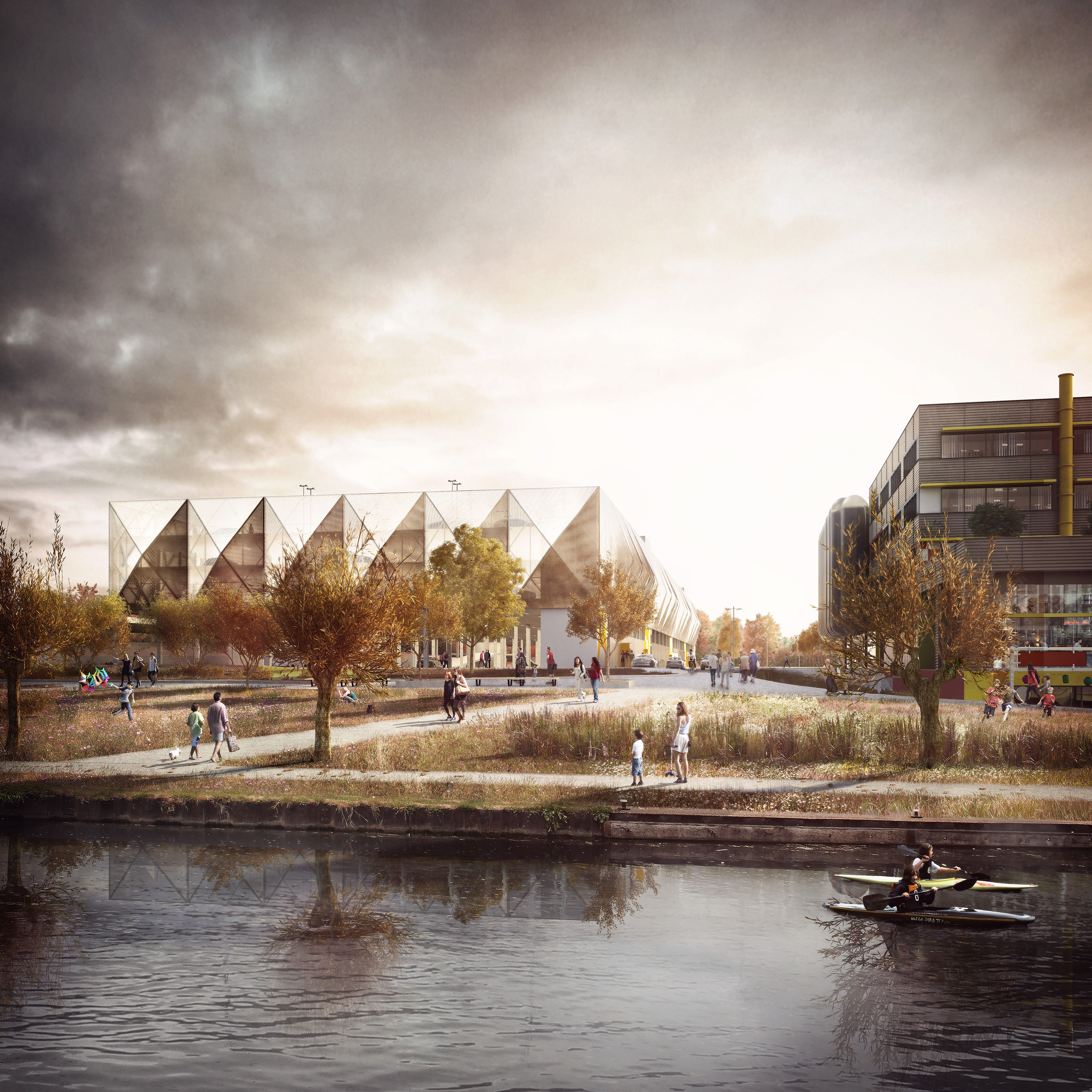 MSCP, Queen Elizabeth Olympic Park, Haptic, Lead artist @Forbes Massie