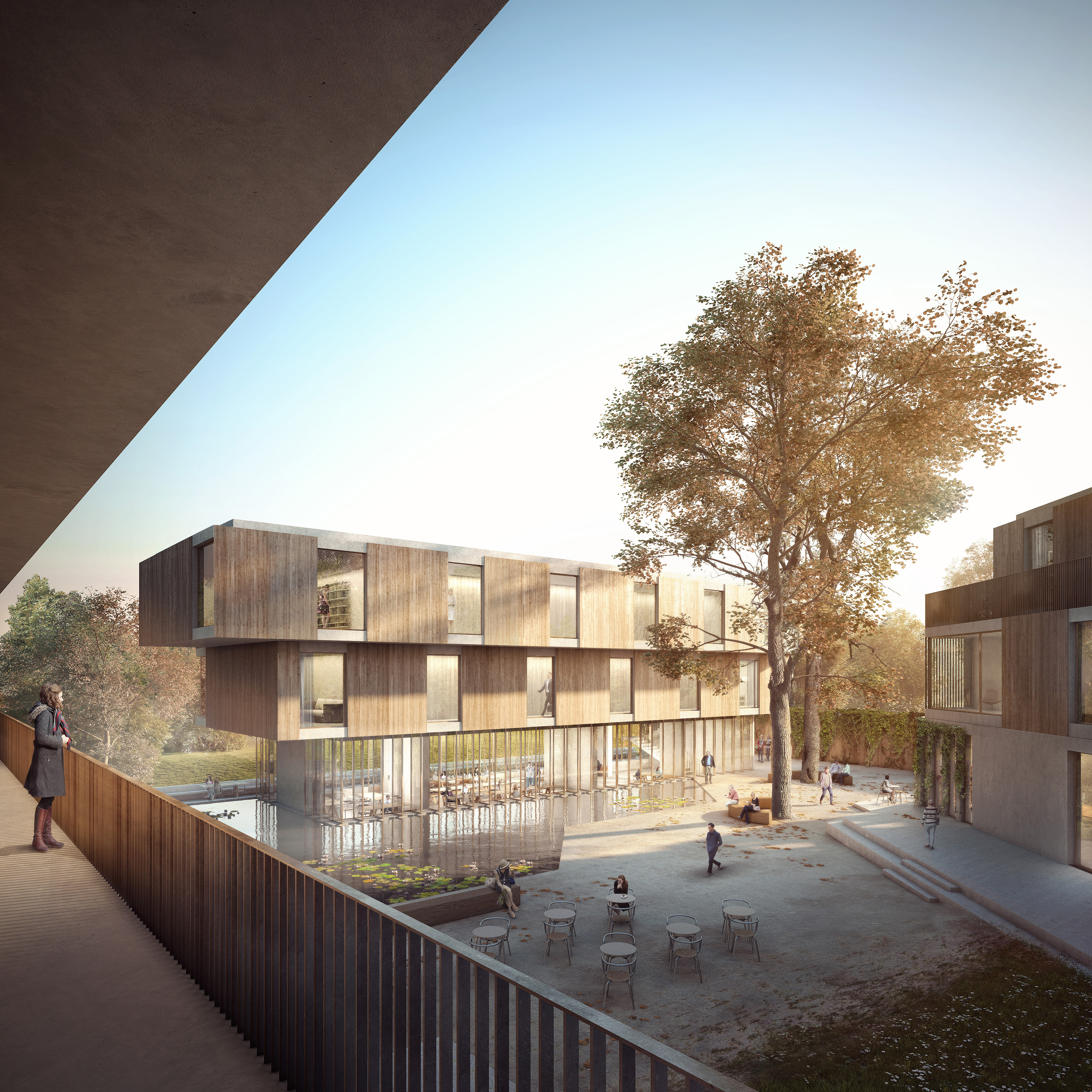Bird Observatory, Eleanor Rennie Architects, Lead artist @Forbes Massie