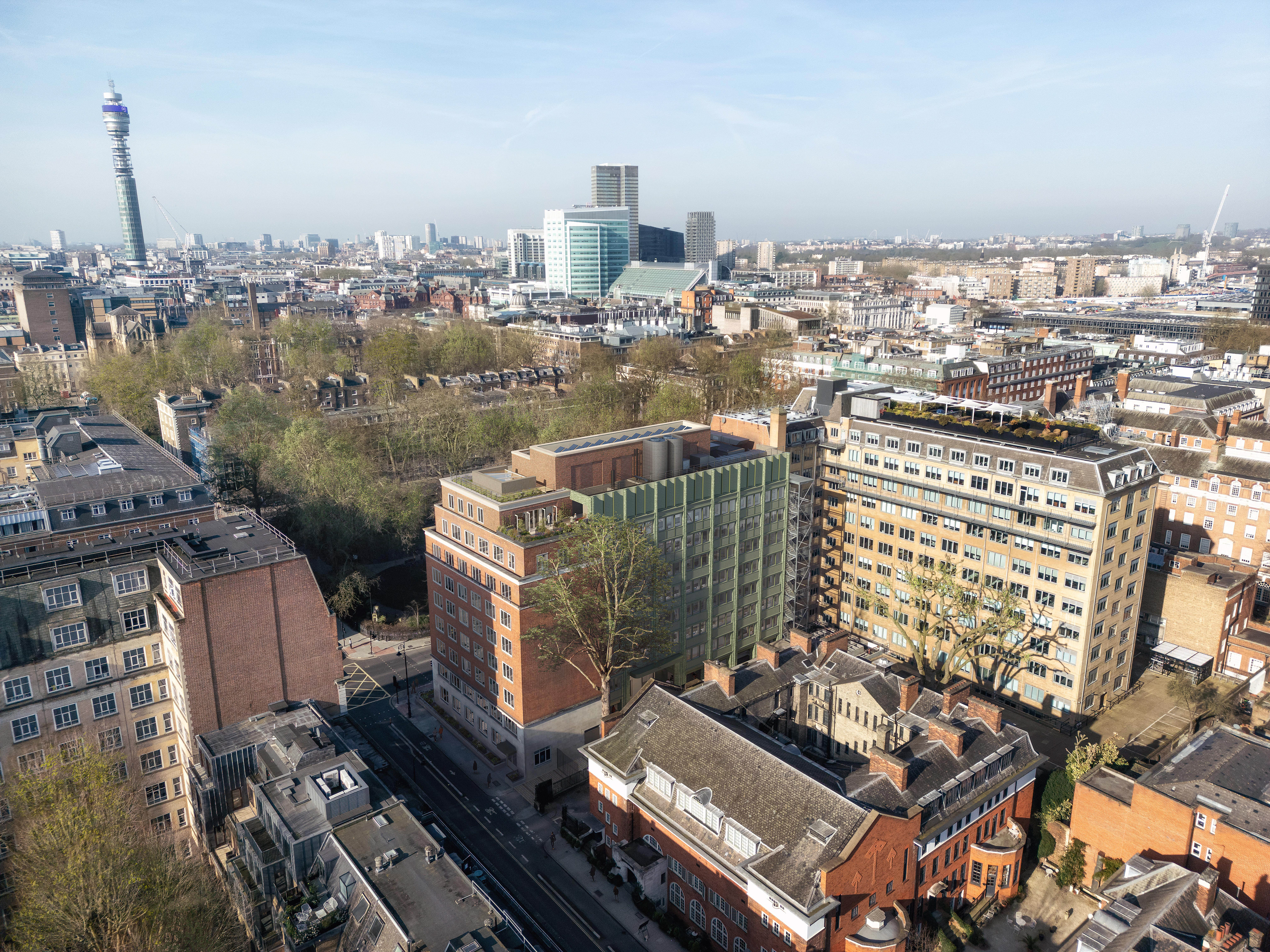 London drone footage commission for 'nbvstudio'