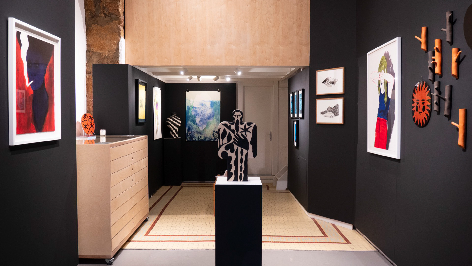 Vue générale de l'exposition