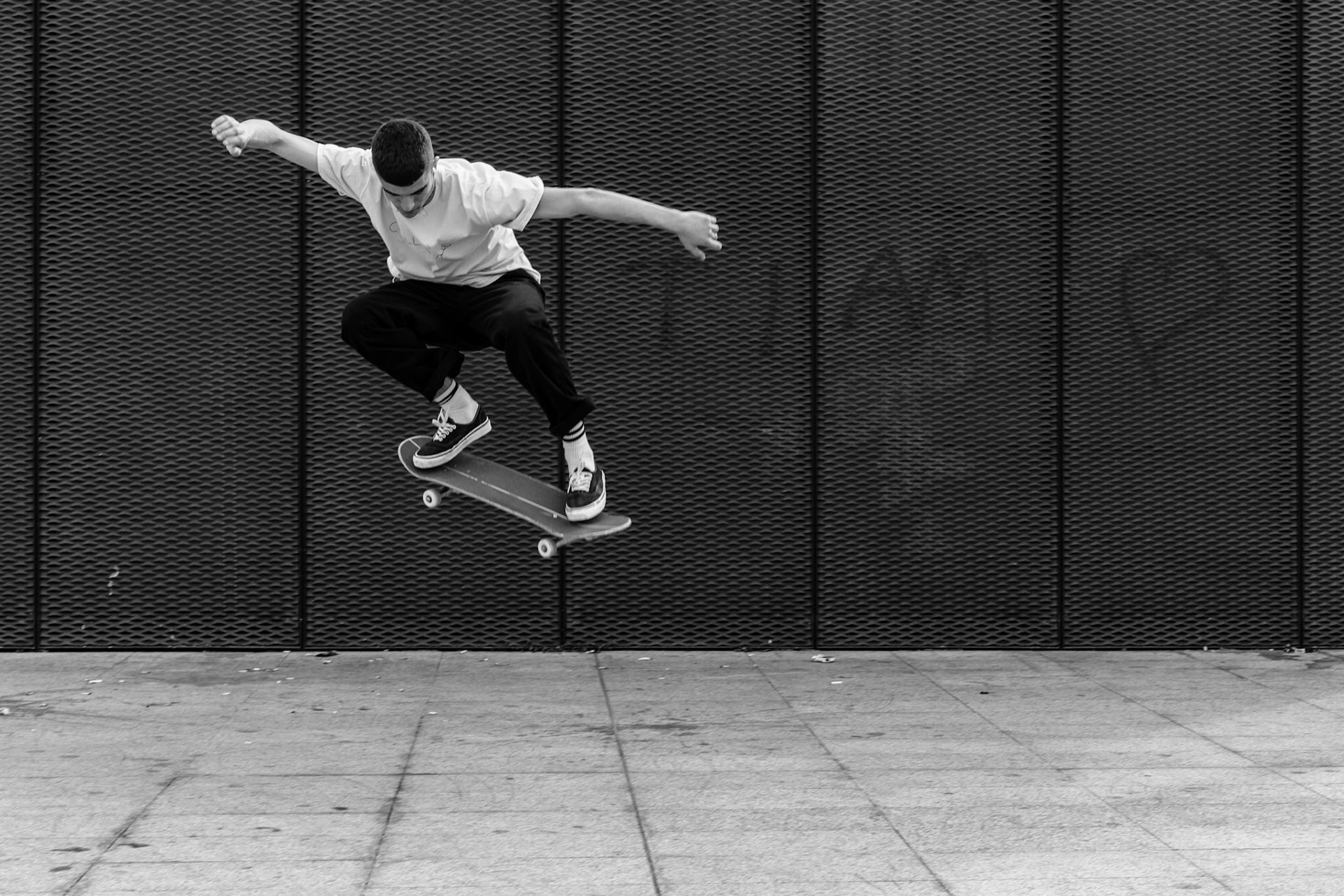 The skateboarder