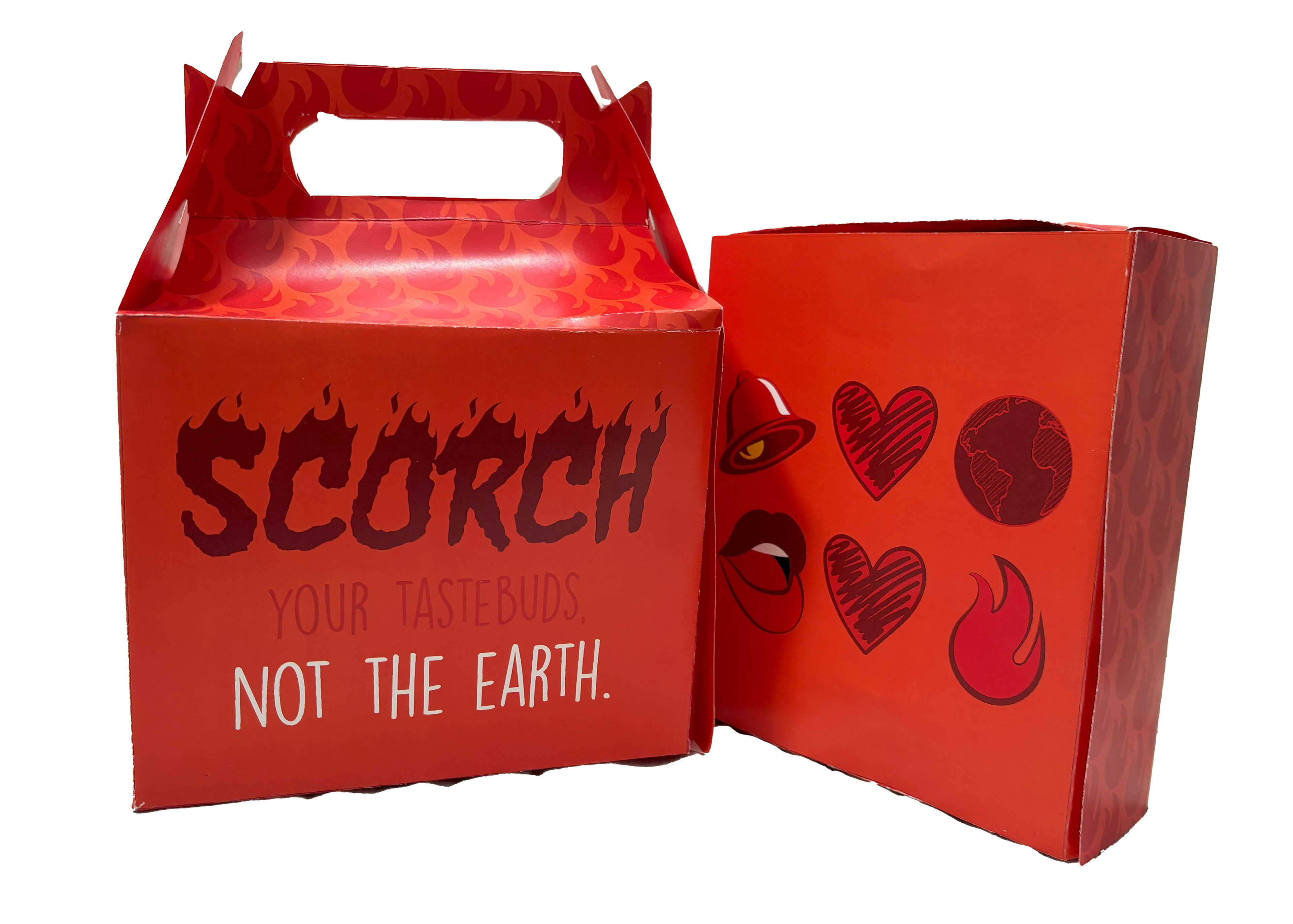 Look & Feel Prototypes for a gable box and matchbox with insert