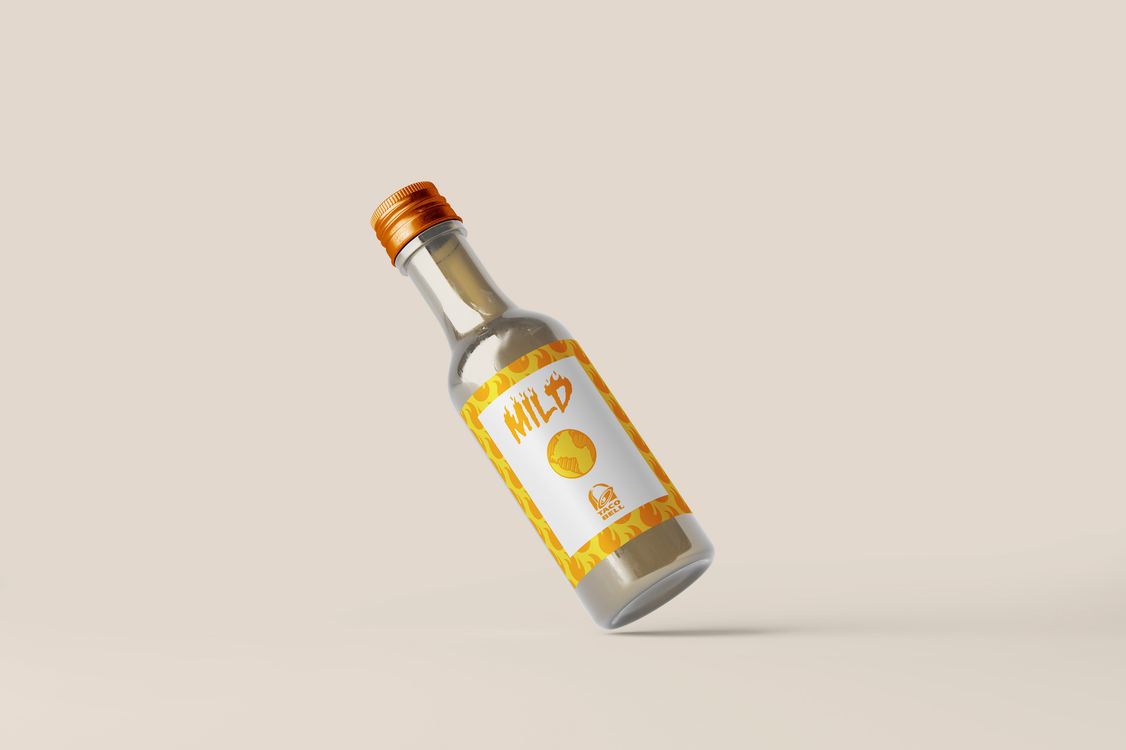 Digital mockup of new sauce packaging