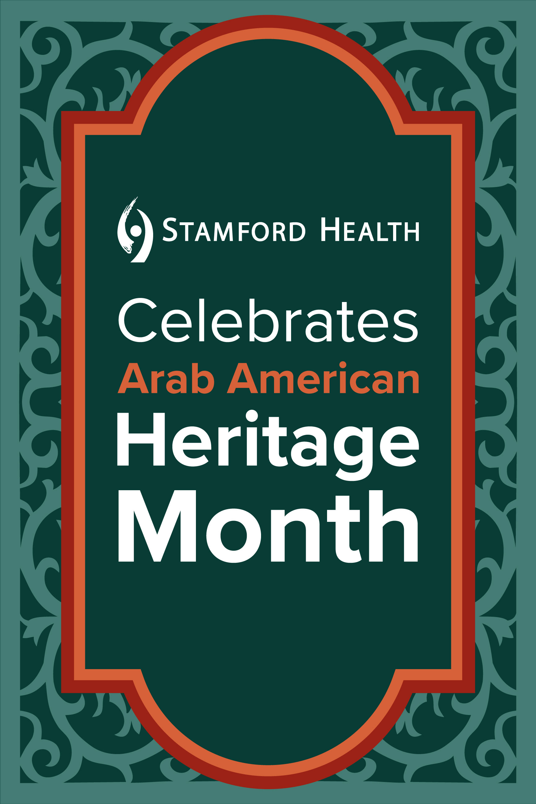 Arab American Heritage Month TV screen