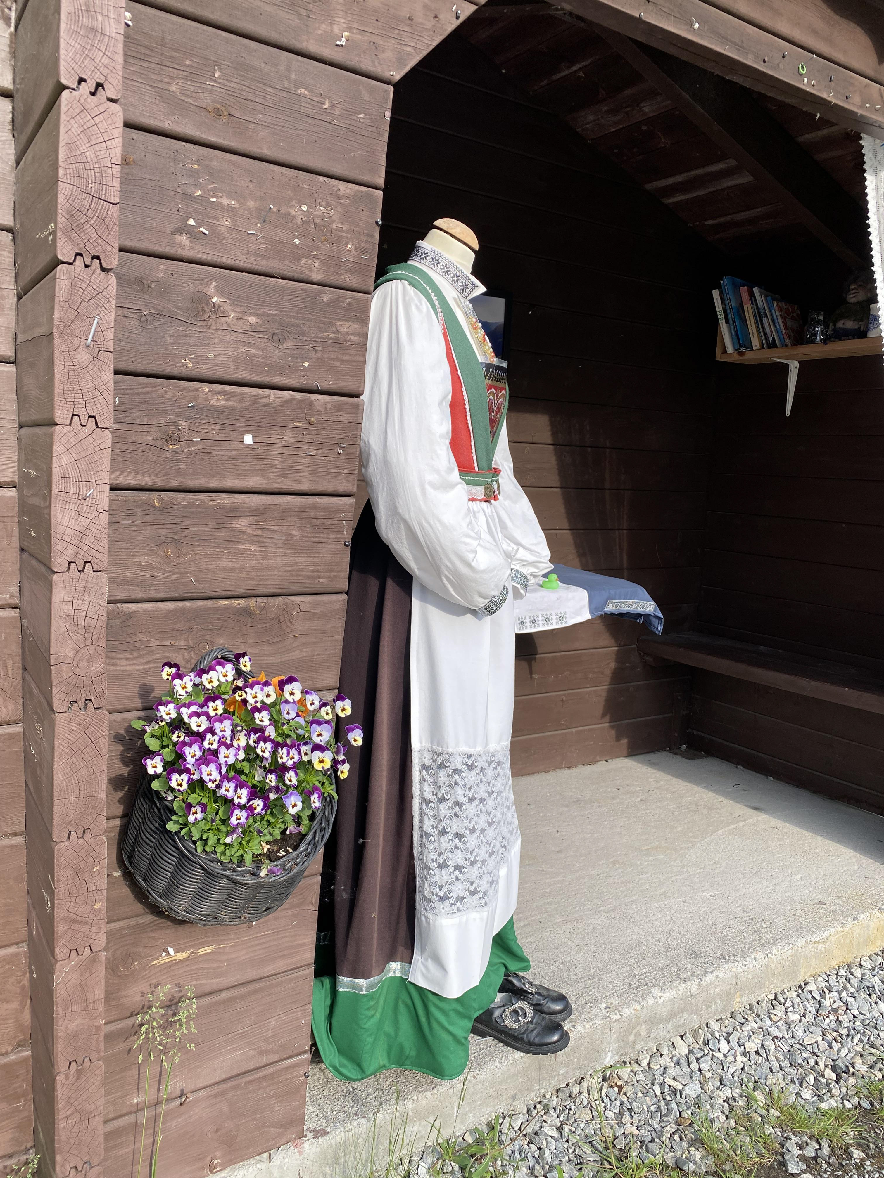 Busstopp Stamneshagen.
