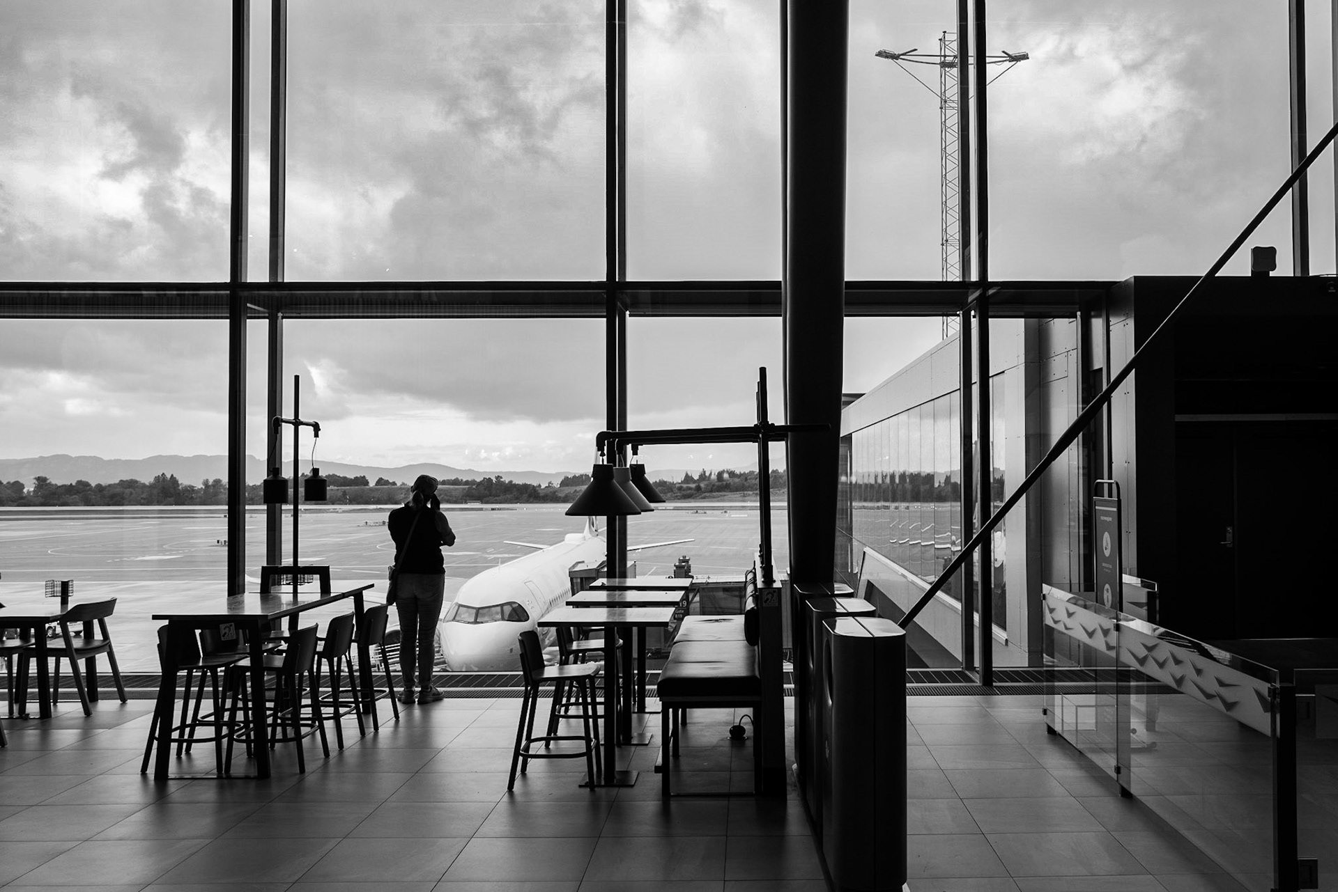 Dreaming. Bergen Lufthavn.