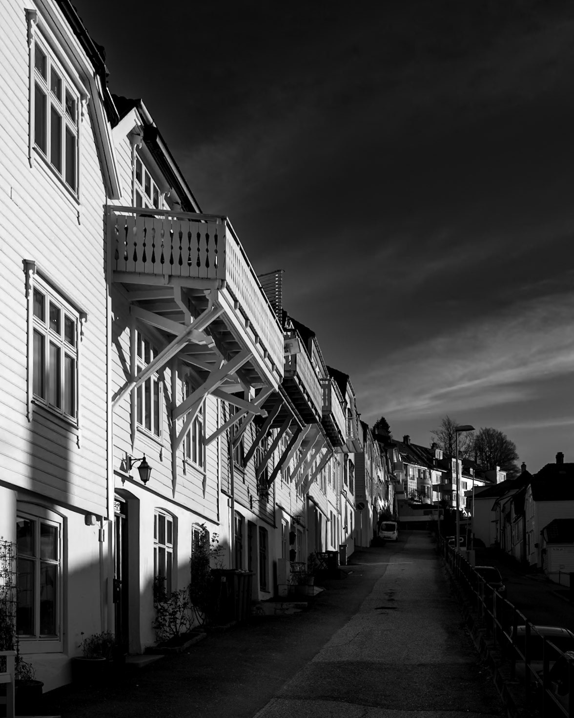 Å bo i byen - med terrasse, det er lykken. Sissel Benneche Osvold