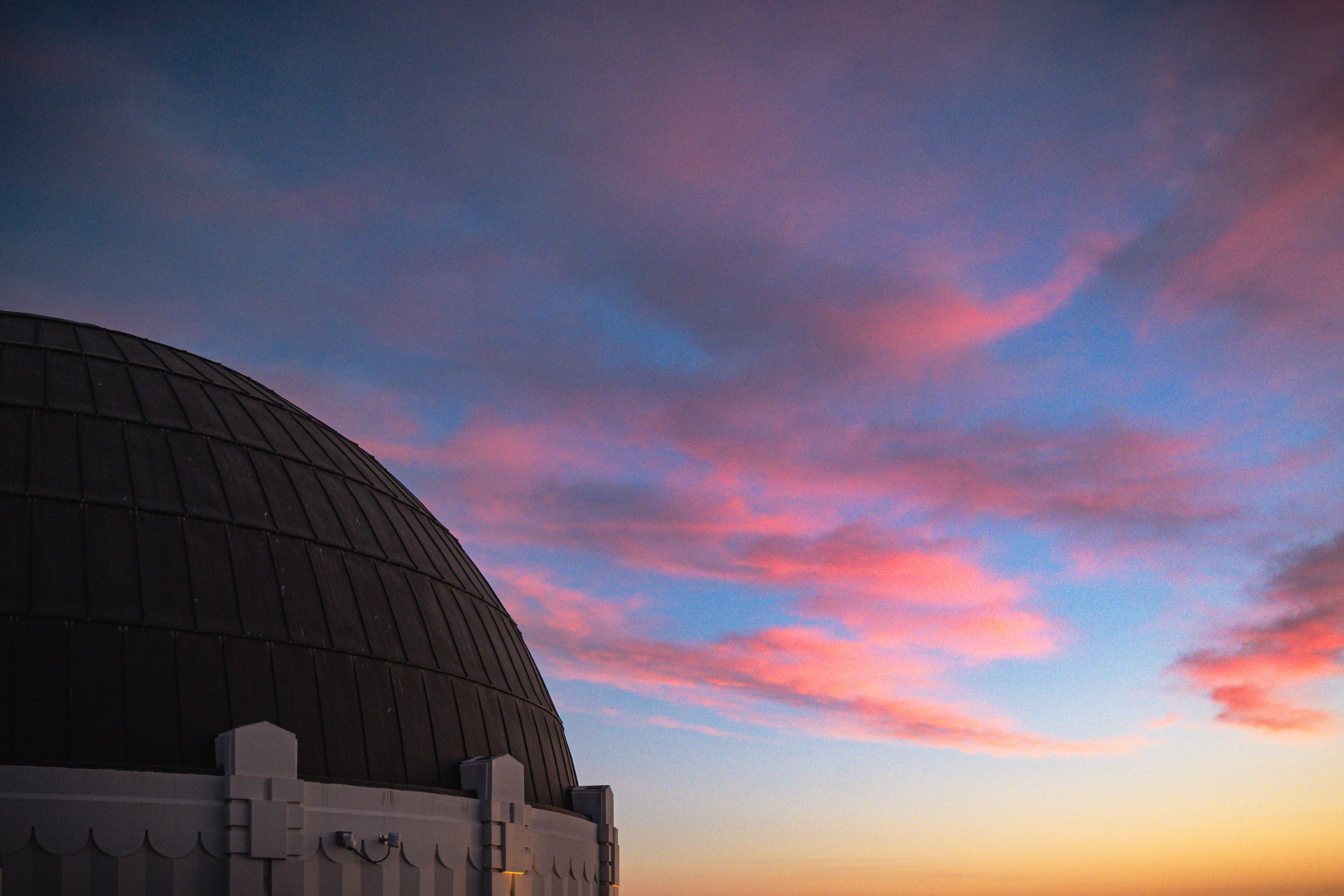 Sunset at Griffith Observatory