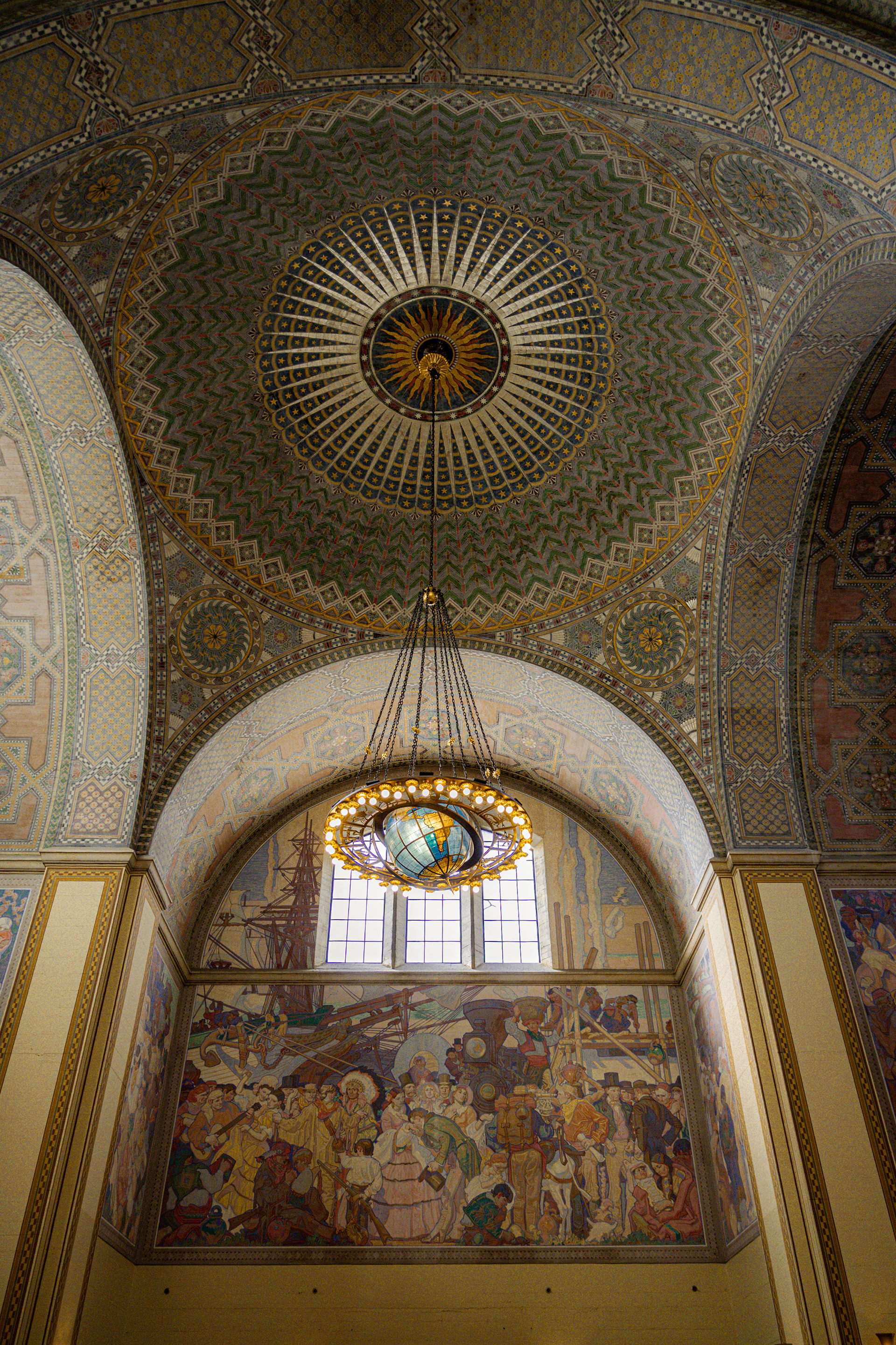 Ceiling and Windows at LA Public Library