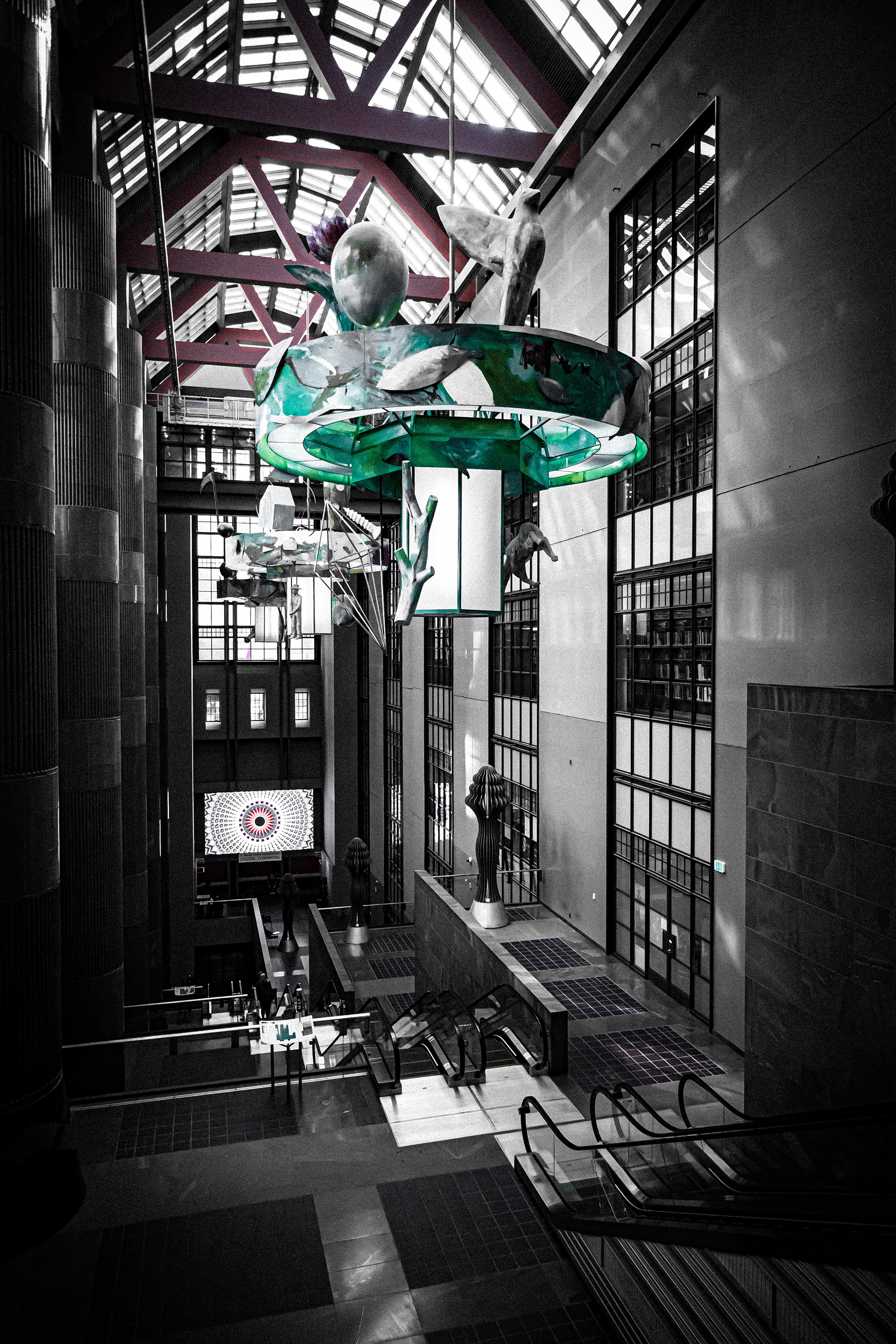 LA Public Library Foyer