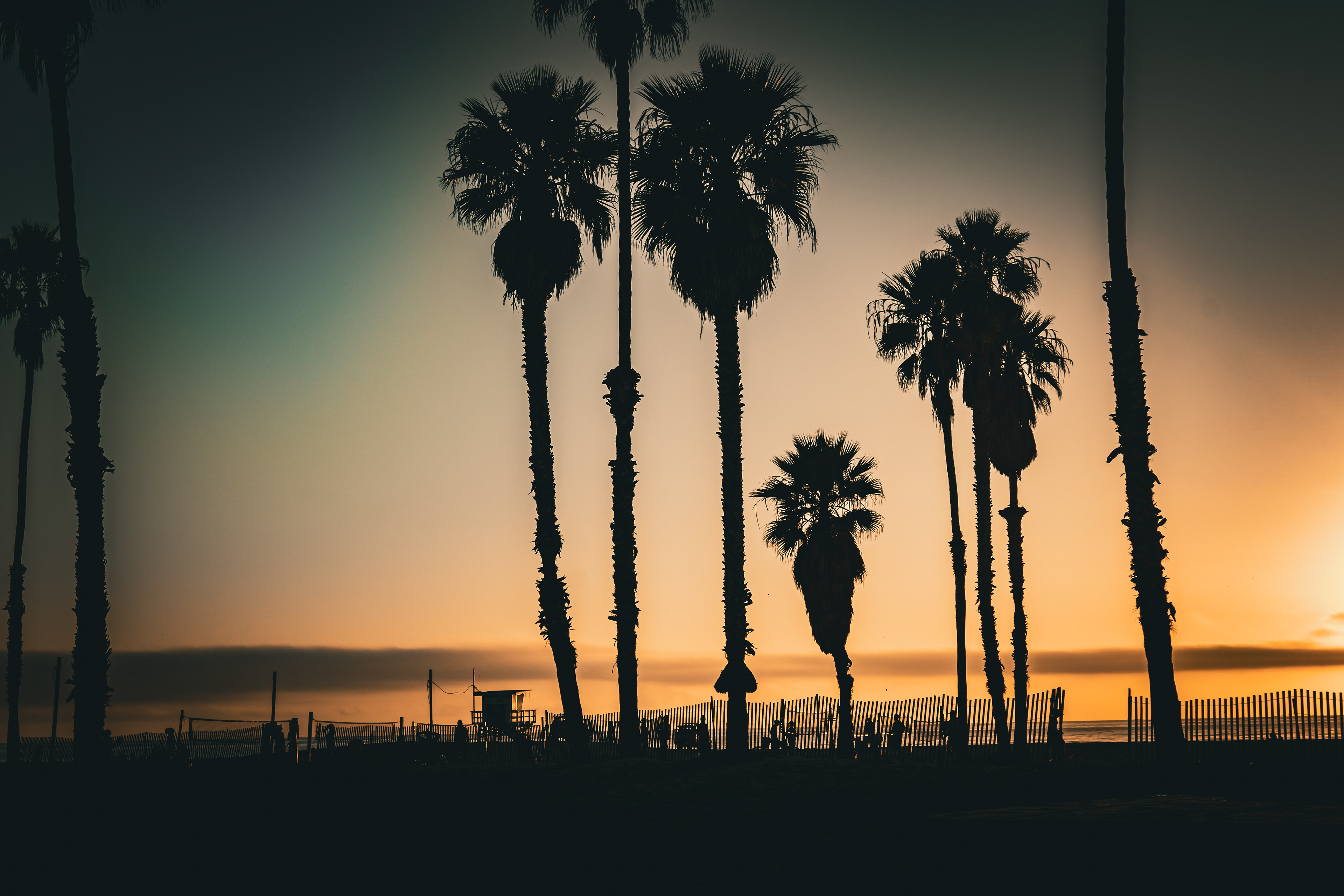 Sunset in Los Angeles