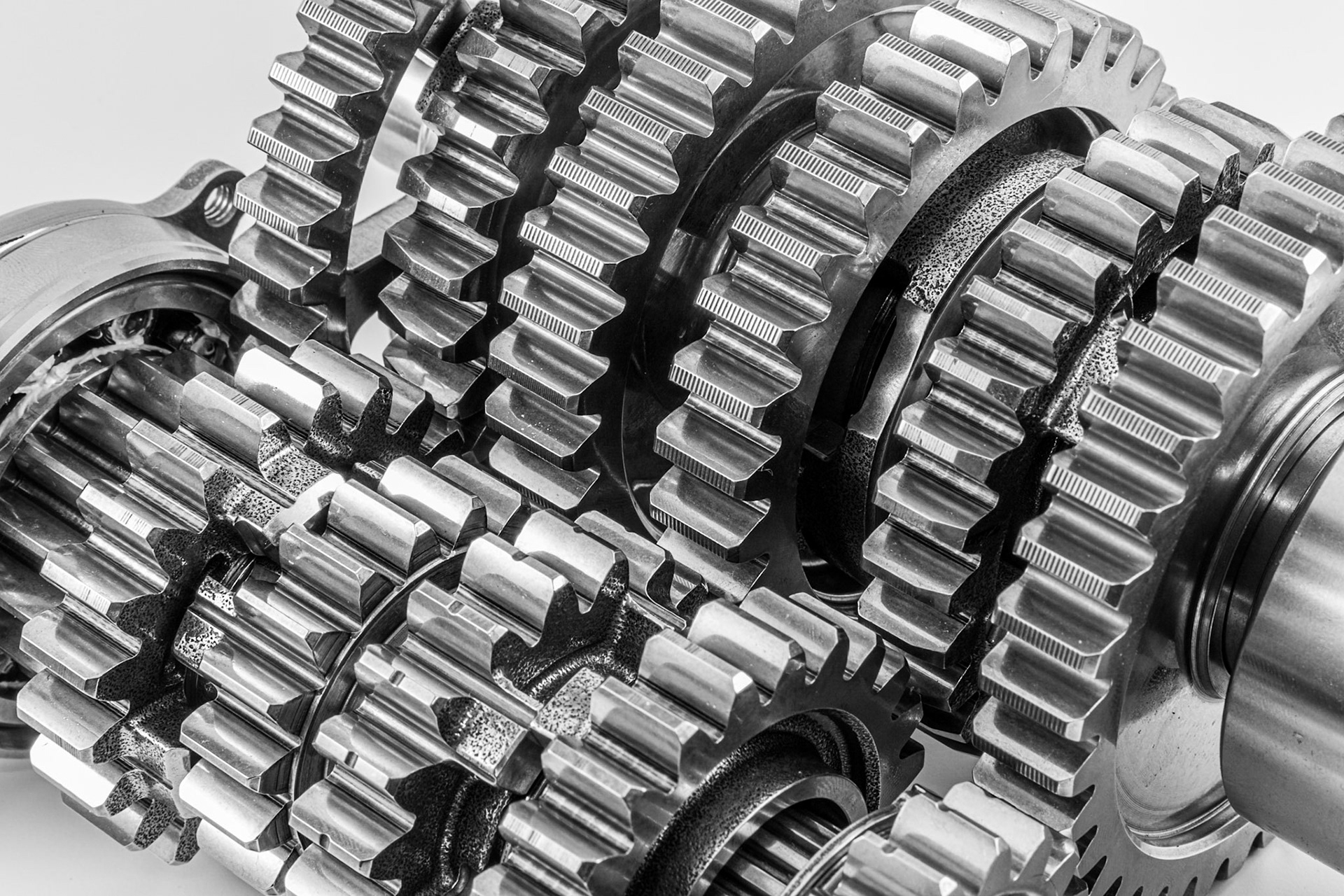Motorcycle race gearbox