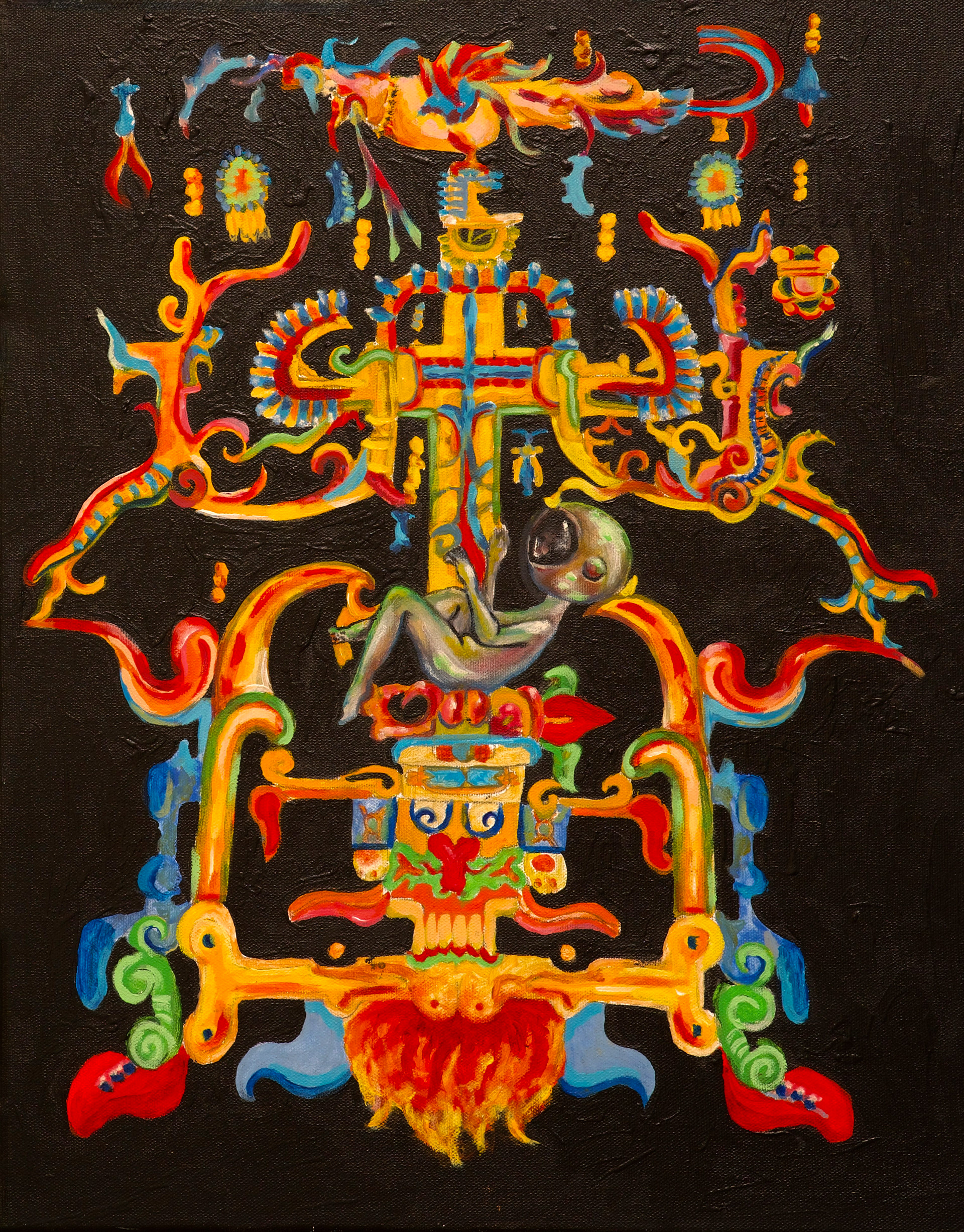 Mayan Astronaut