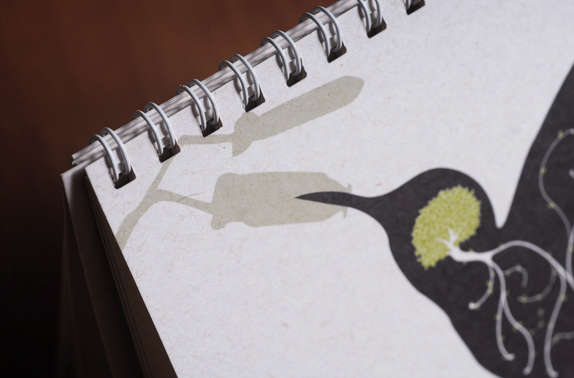 Vector illustration of tree branches forming human and animal brains symbolizing harmony with nature for ONS sustainability campaign.