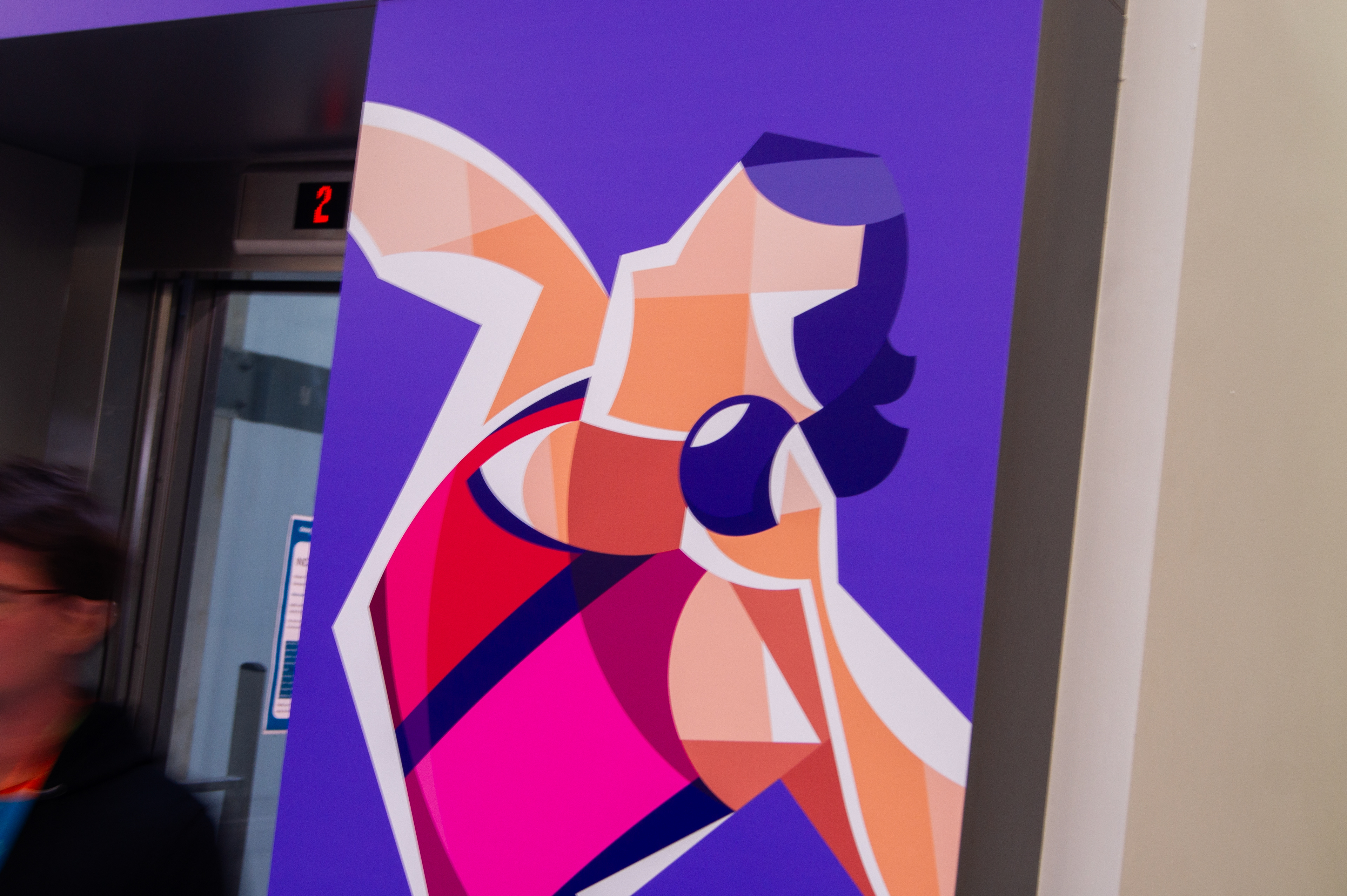 World Athletics Indoor Championships Glasgow 2024  Visual identity - Venue dressing and wayfinding for Glasgow sports event