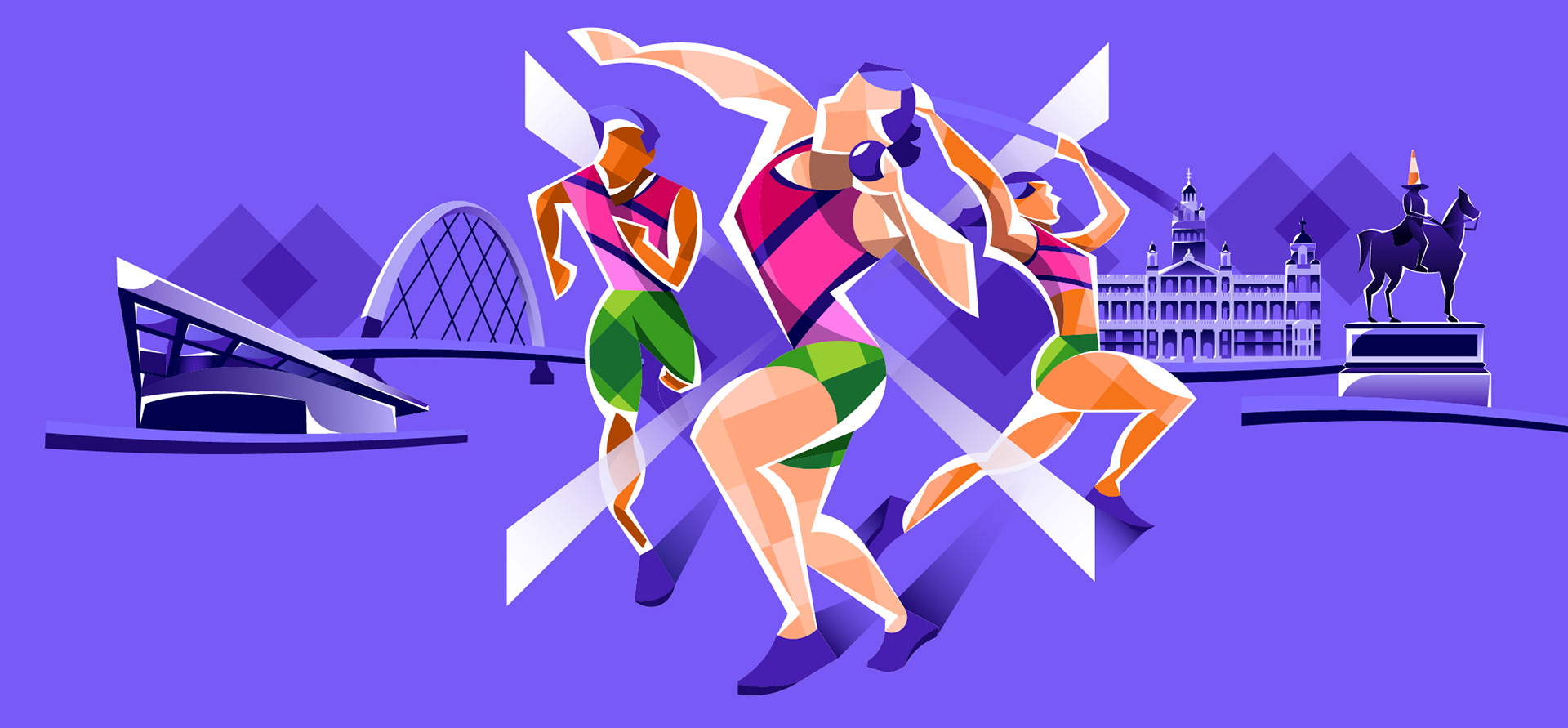 World Athletics Indoor Championships Glasgow 2024  Visual identity and event design