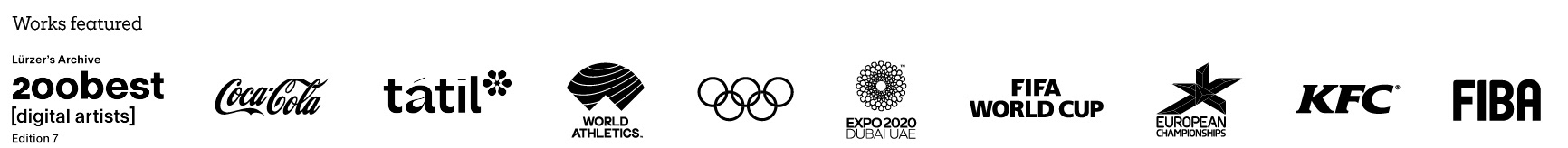This image showcases the work of Marcos Behrens, an experienced  lead designer and digital illustrator based in Glasgow, Scotland, United Kingdom, specialising in visual identities, visual design systems, and brand design, branding, look and feel and wayfinding across various platforms. His portfolio includes projects in illustrations, brand systems, graphic design, and event dressing and brand activations. The site highlights his contributions to notable projects such as the World Athletics Indoor Championships 2024 creative development, the Brand revolution of FIFA World Cup Qatar 2022 and works for global brands such as Coca-cola and Olympics.
