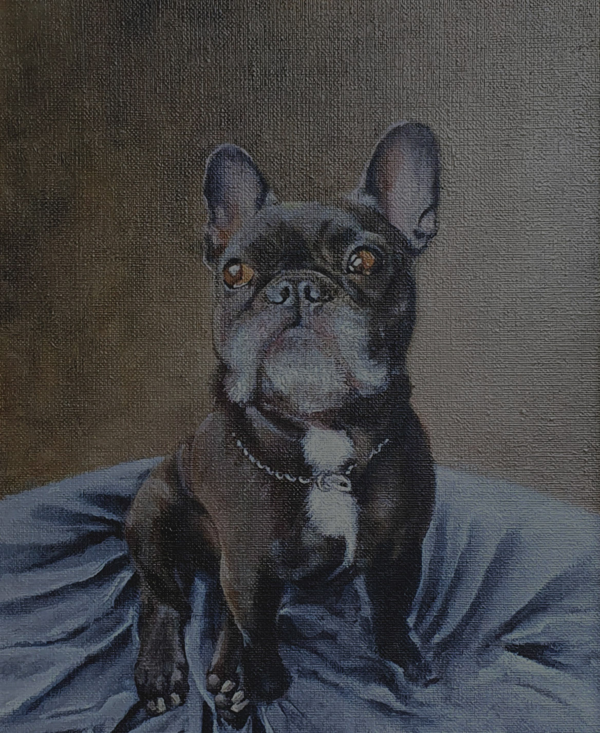 Luna. 24x30. Olieverf op linnen. In opdracht