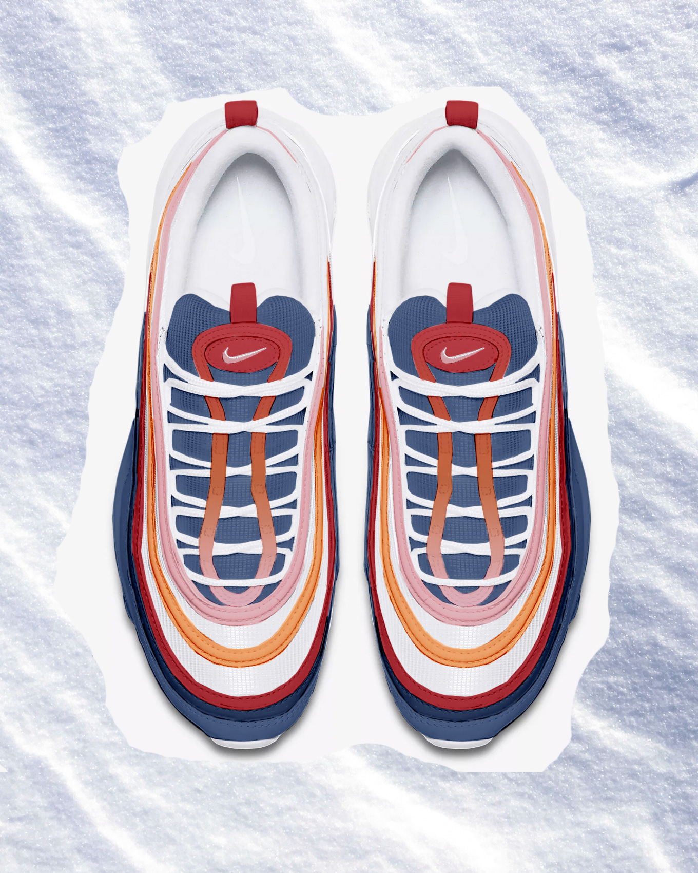 Top down view of the 97 "Timps"