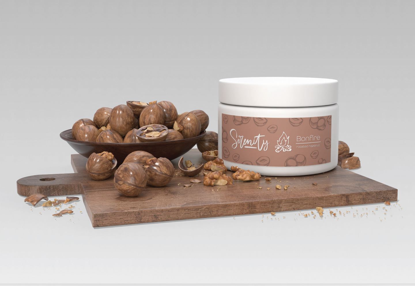 Bonfire - roasted hazelnut