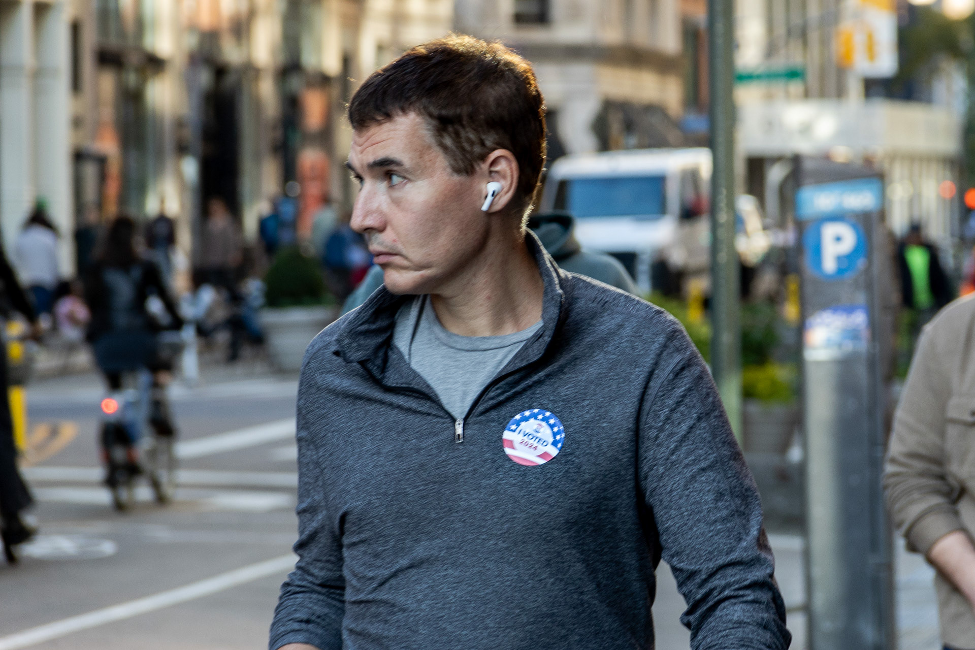 'I voted'
